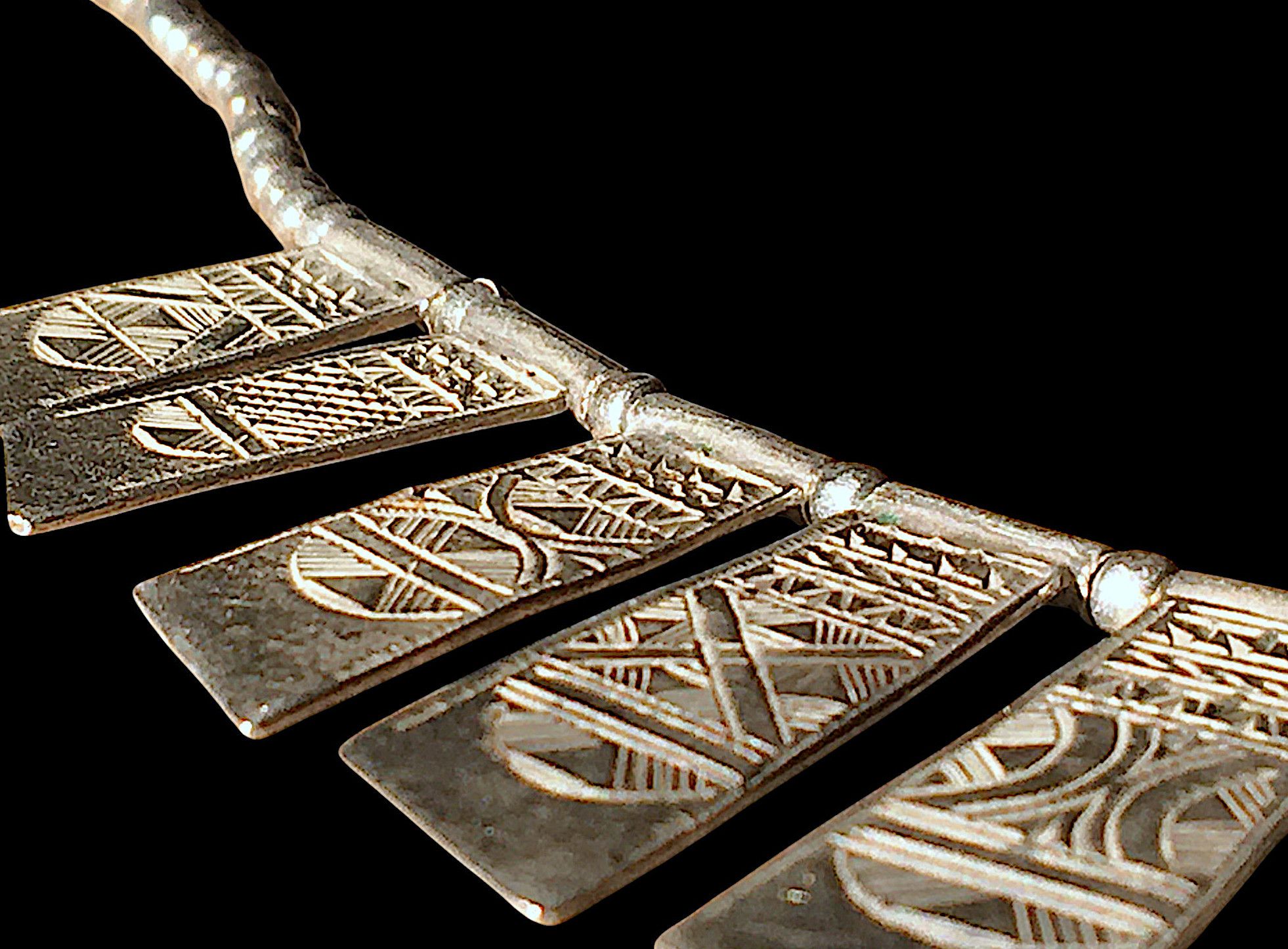Other Antique Tuareg Necklace in Solid Sterling Silver Size ONE SIZE - 12 Thumbnail