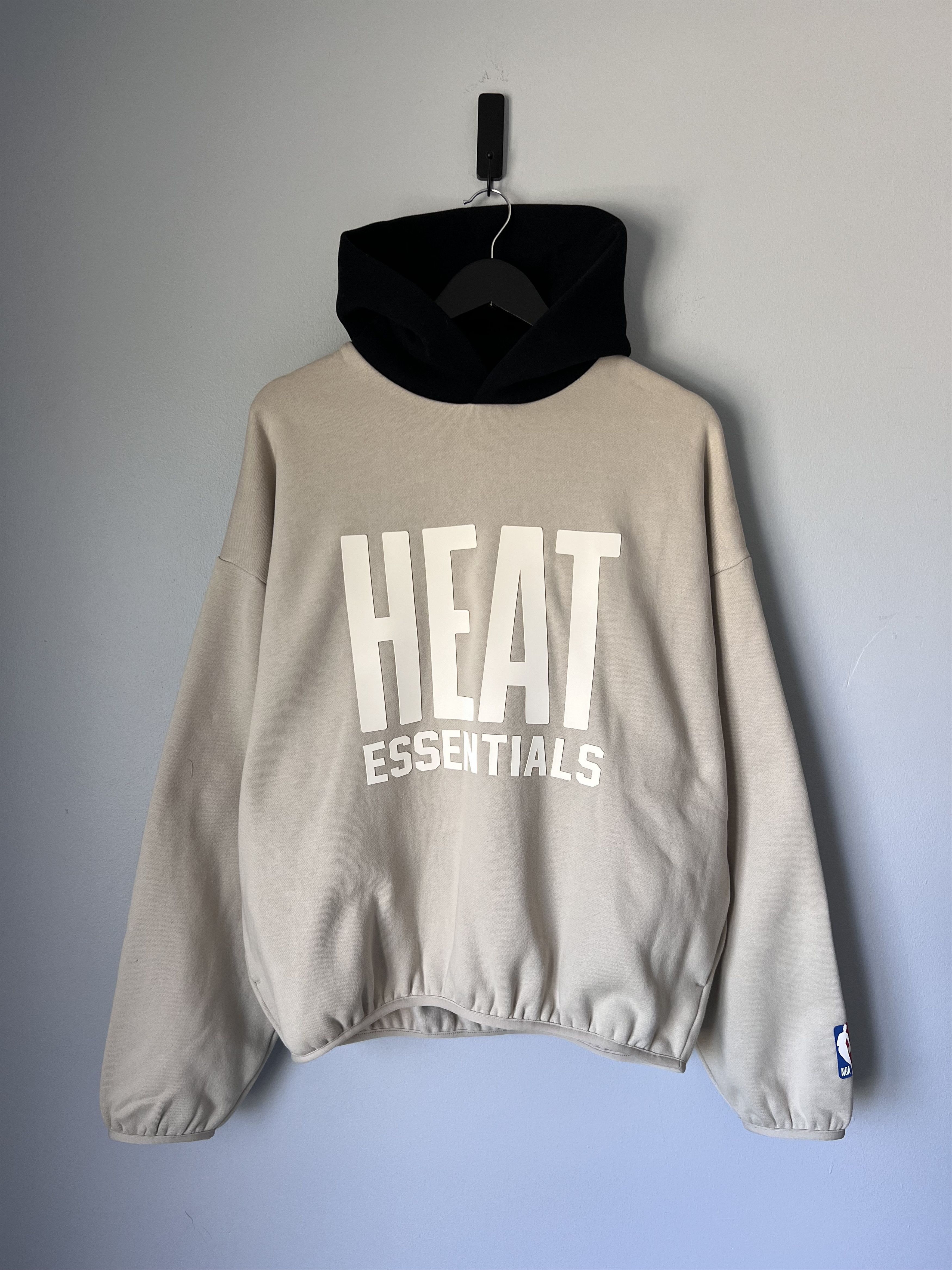 Fear of God Essentials Miami Heat Hoodie in Wheat