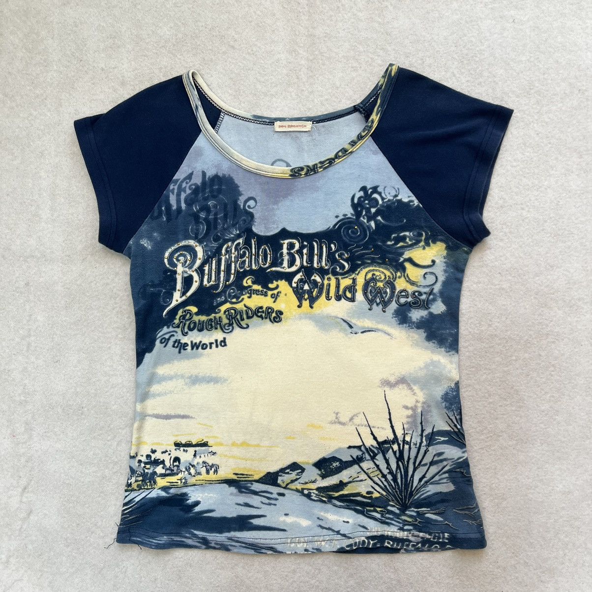 Japanese Brand Bon Bonanica Printed T-Shirt Size M / US 6-8 / IT 42-44 - 1 Thumbnail