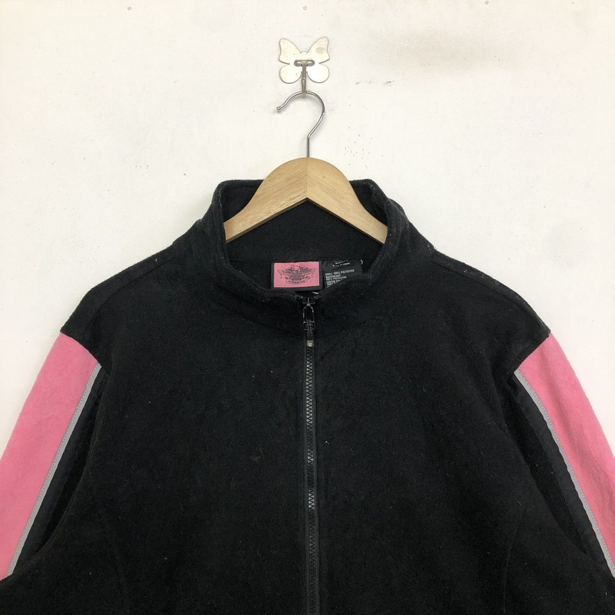 Harley Davidson HARLEY DAVIDSON WOMENS ZIP FRONT FLEECE JACKET Size XXL / US 16-18 / IT 52-54 - 2 Thumbnail