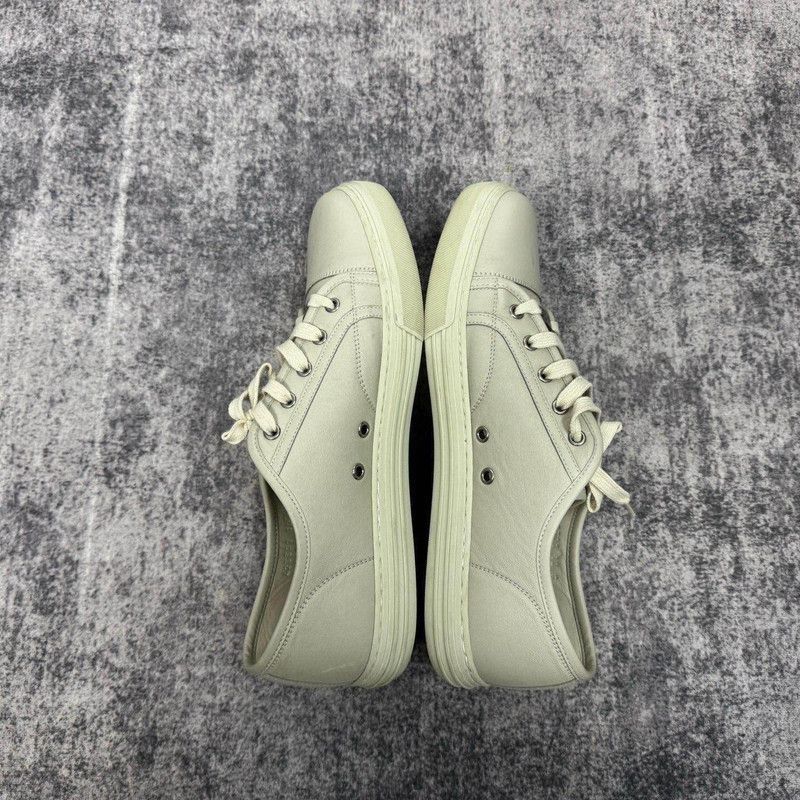 Gucci Gucci Full Leather Low-top Sneakers in Gray Size US 10.5 / EU 43-44 - 6 Thumbnail