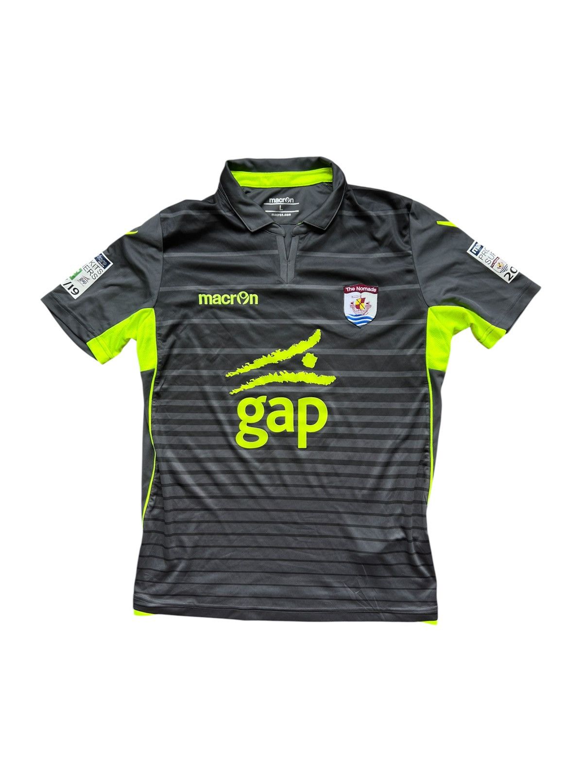 Macron 2016/17 Connah's Quay Nomads Macron Away Soccer Jersey Sz L Size US L / EU 52-54 / 3 - 1 Thumbnail