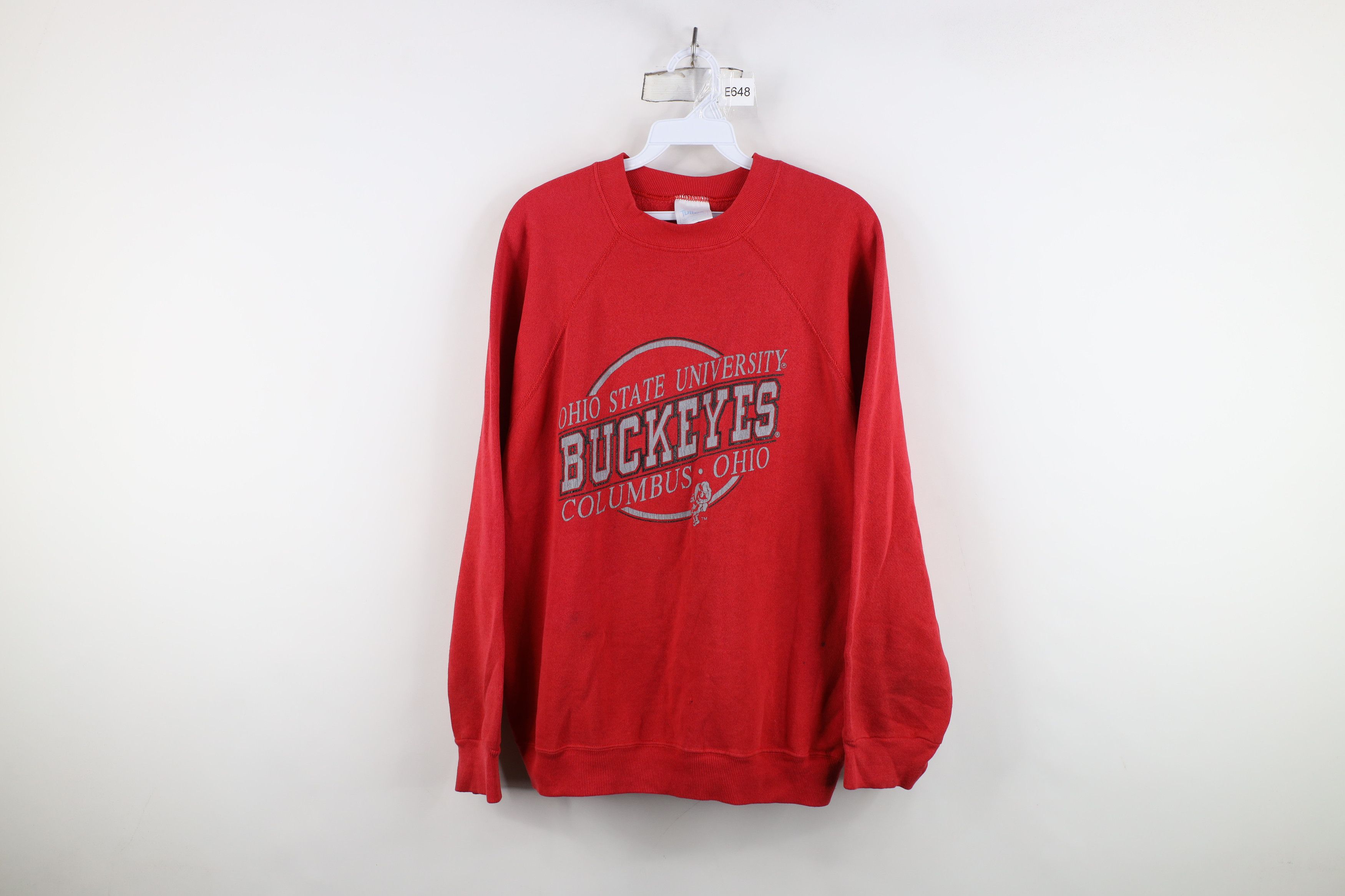 Vintage Vintage 90s Spell Out Ohio State University Sweatshirt USA Size US L / EU 52-54 / 3 - 1 Thumbnail