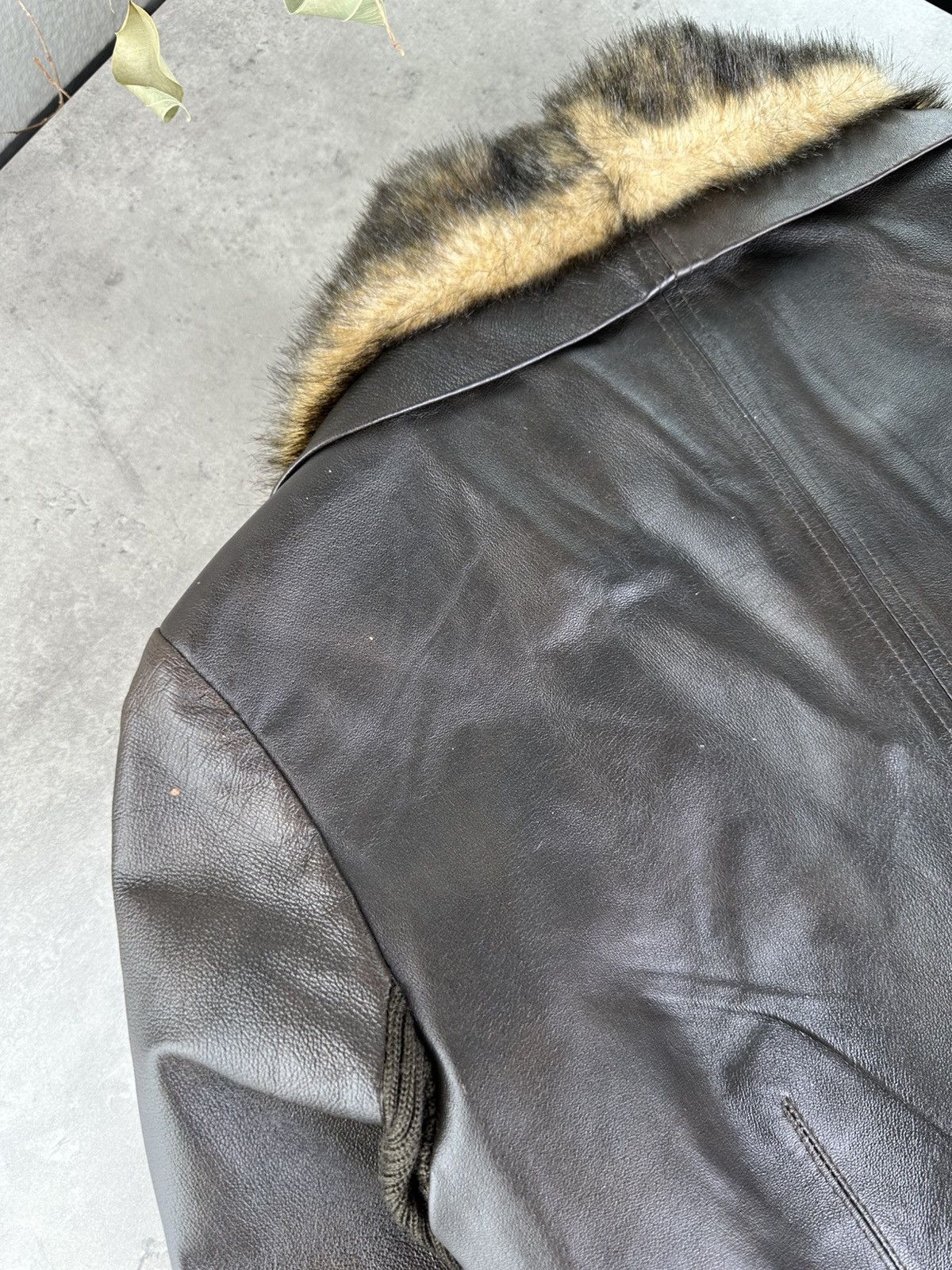 Morgan De Toi Morgan de Toi Leather Jacket Size S / US 4 / IT 40 - 10 Thumbnail