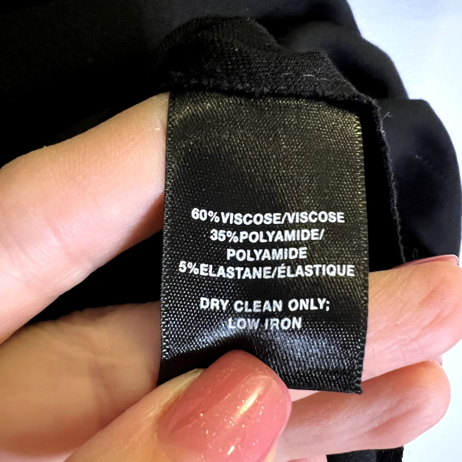 Lafayette 148 Lafayette 148 New York Layered Sleeve Shift Black Mini Dress Size S / US 4 / IT 40 - 7 Thumbnail