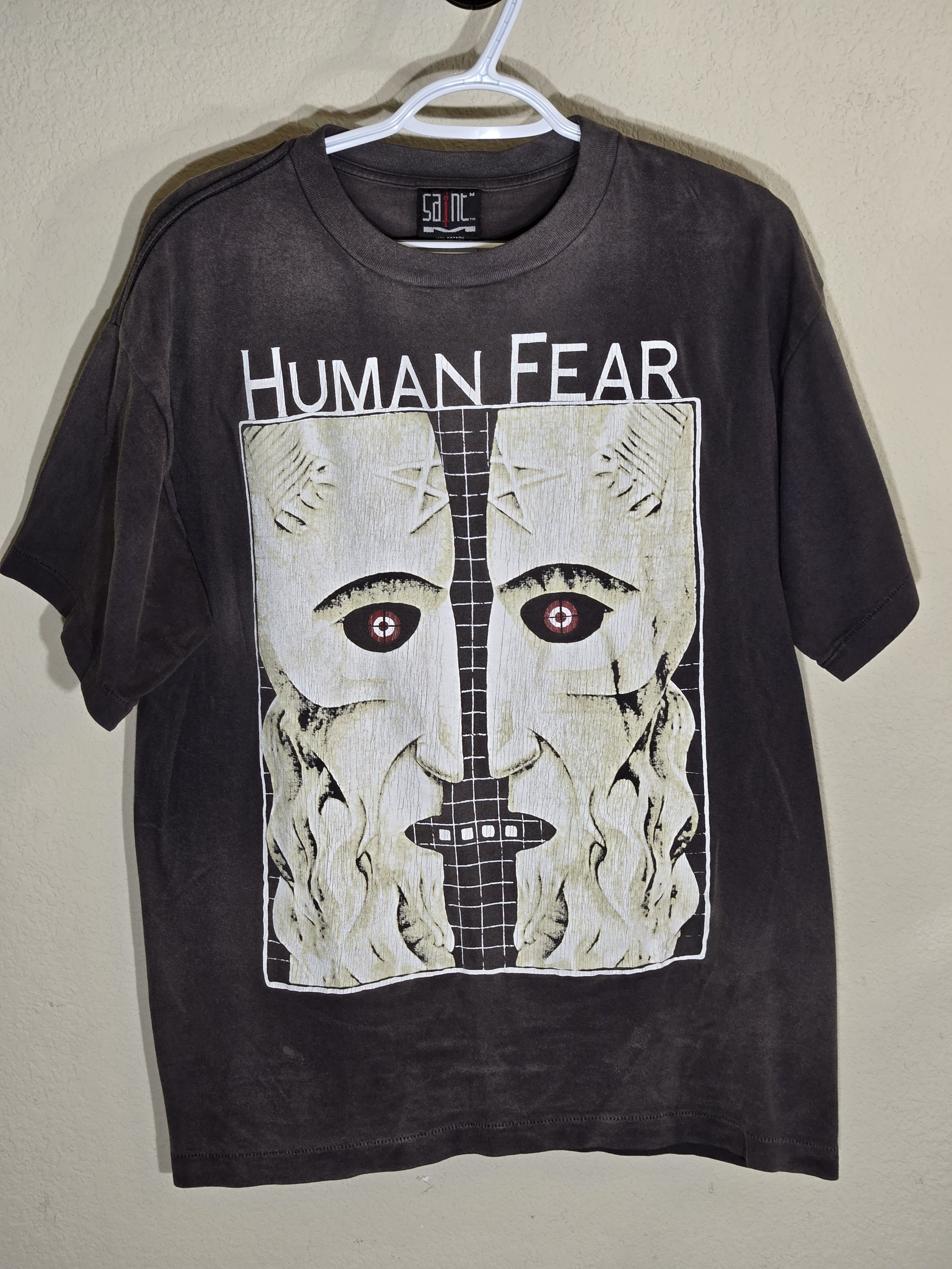 Saint Michael “Human Fear” T-shirt | Grailed