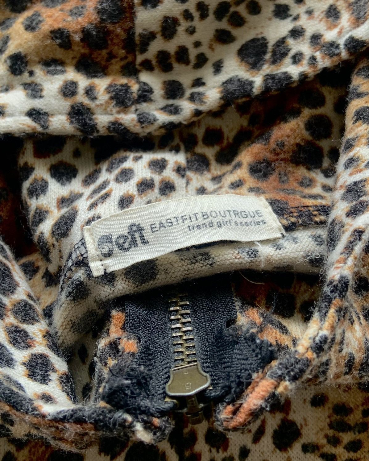 If Six Was Nine ifsixwasnine lgb Kmrii style Leopard Zip Up Hoodie Size US M / EU 48-50 / 2 - 4 Thumbnail