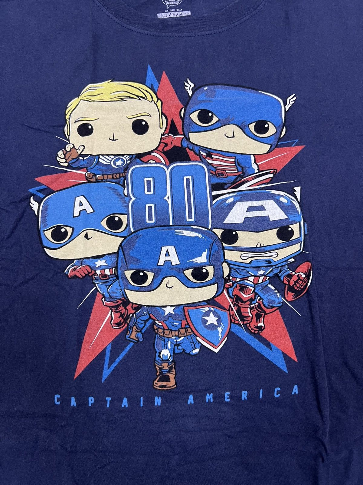 Cartoon Network Funko Marvel Collector Corps Captain America T-shirt Size US L / EU 52-54 / 3 - 2 Thumbnail
