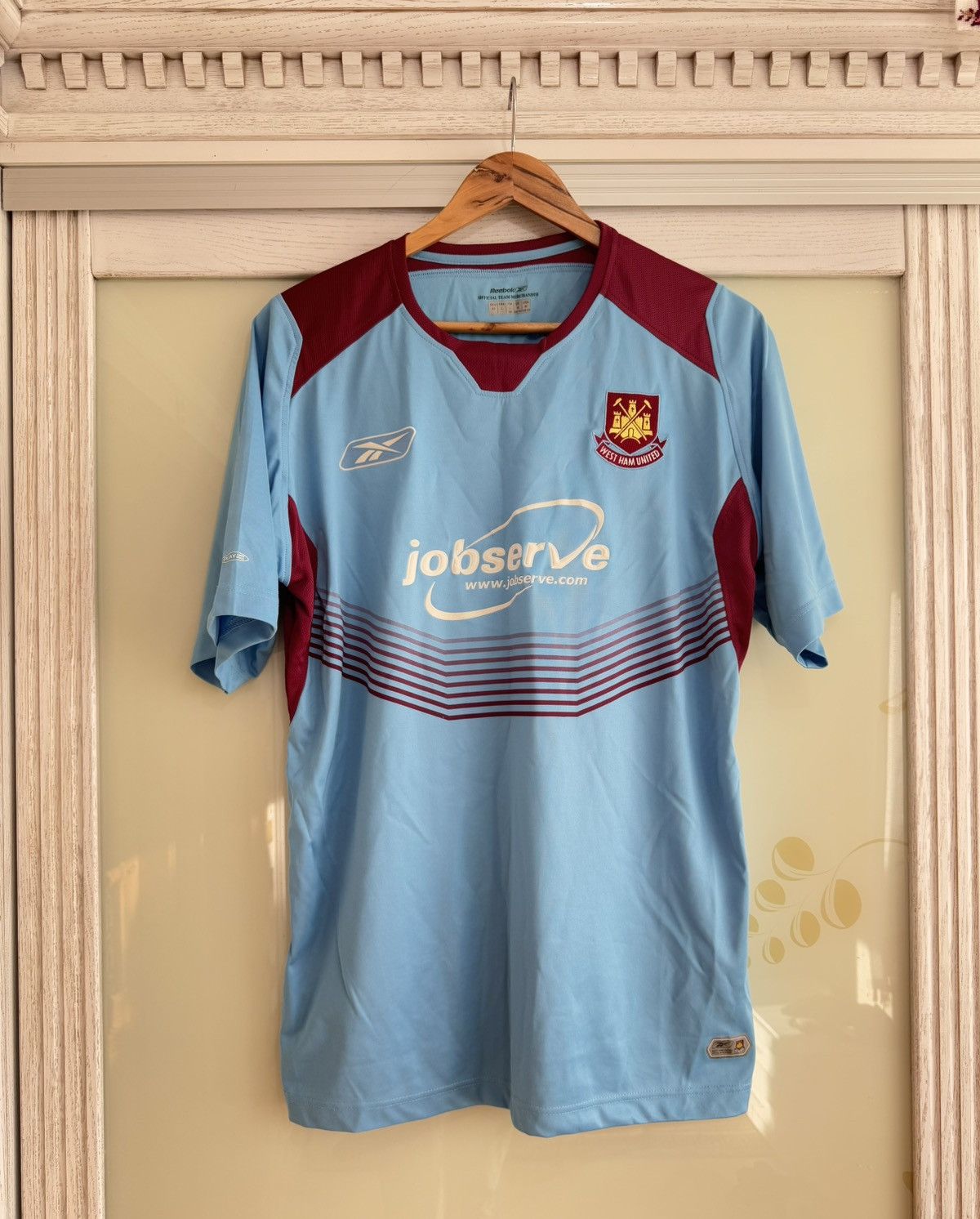Reebok × Vintage Vintage West Ham United 2004-2005 Away Soccer Jersey Kit Size US M / EU 48-50 / 2 - 1 Thumbnail
