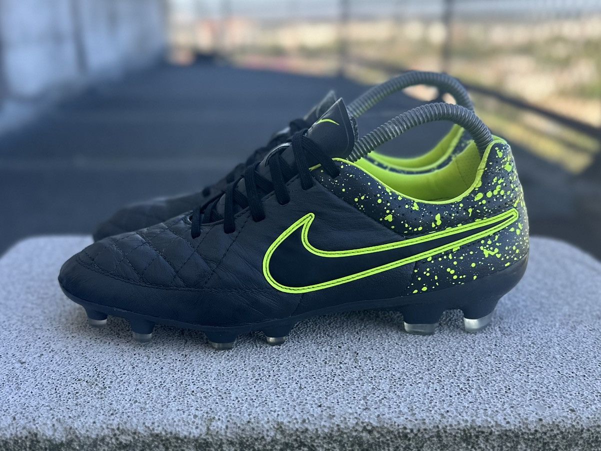 Nike 2015 NIKE TIEMPO LEGACY FG SOCCER BOOTS CLEATS US 7 Size US 7 / EU 40 - 2 Thumbnail