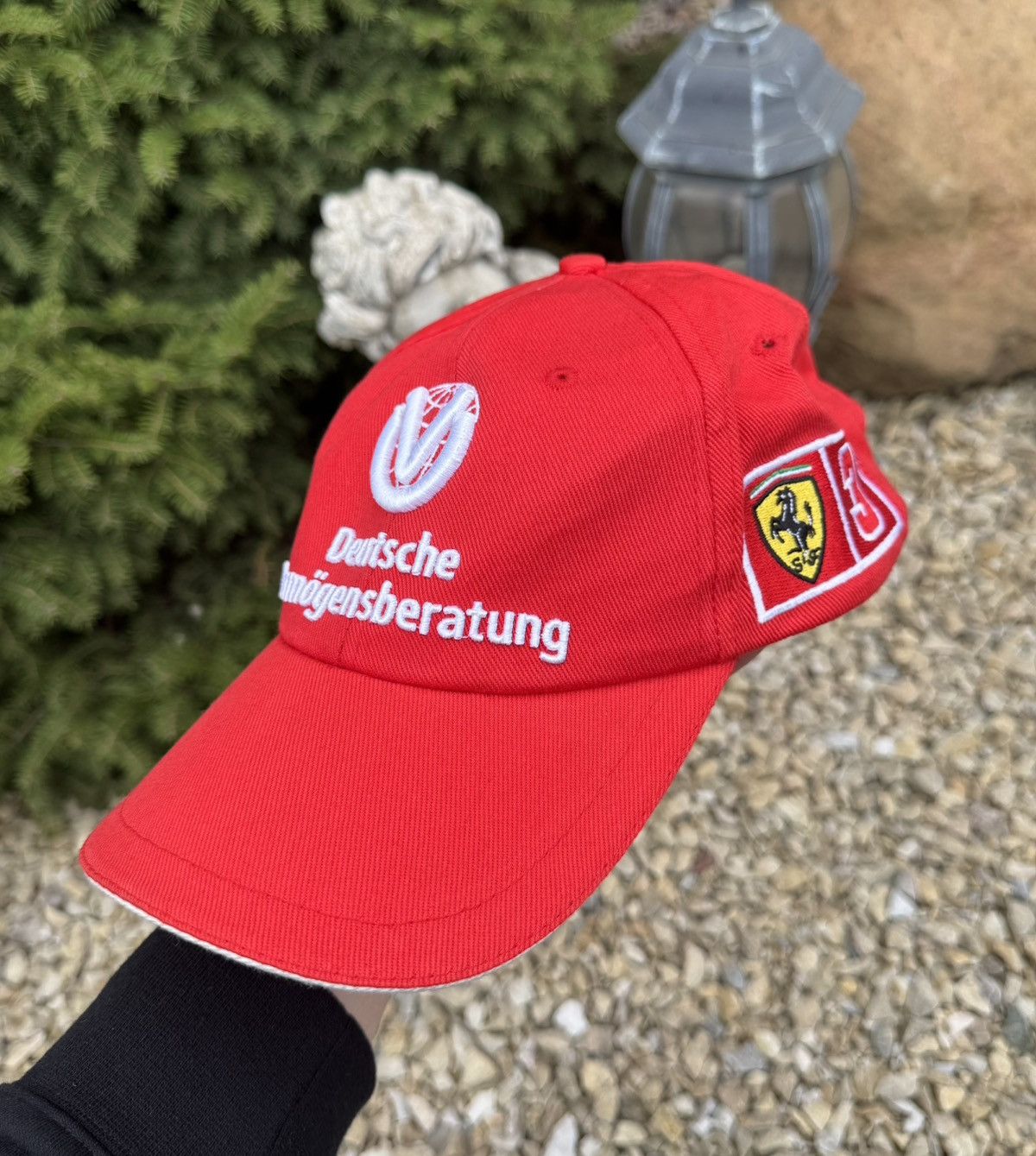 Vintage FERRARI Formula 1 Racing Team Michael Schumacher Cap Hat Size ONE SIZE - 2 Preview