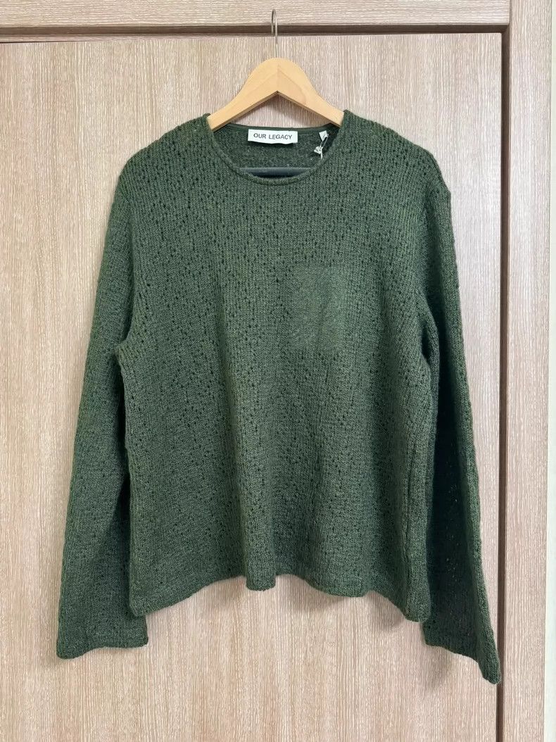 Our Legacy our legacyGreen sweater 2503-Nextarrow Size US S / EU 44-46 / 1 - 1 Thumbnail