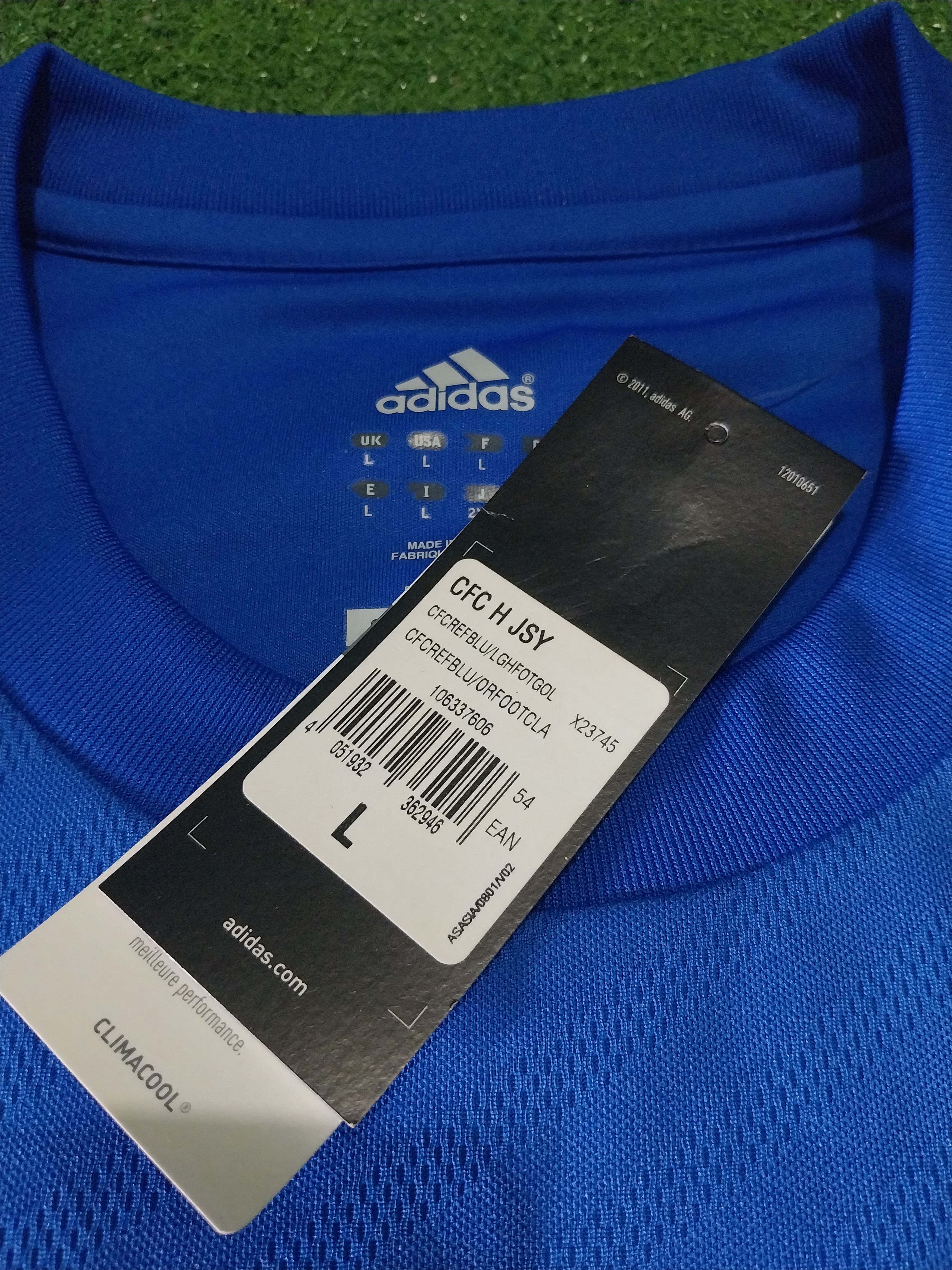 Adidas Chelsea home 2012/2013 eden hazard jersey football Size US L / EU 52-54 / 3 - 6 Thumbnail