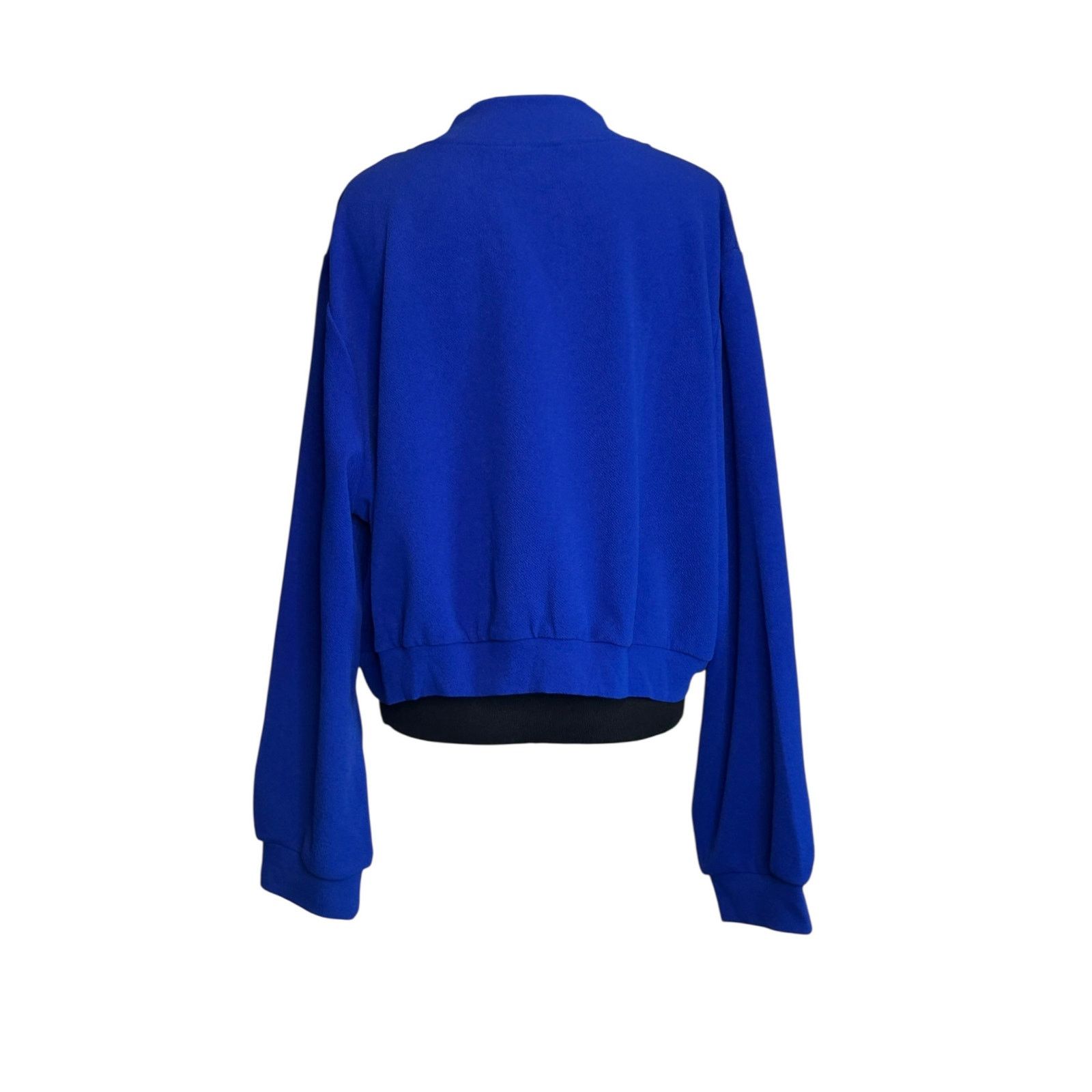 Shein Shein blue lightweight zipper jacket size 3X Size S / US 4 / IT 40 - 8 Thumbnail