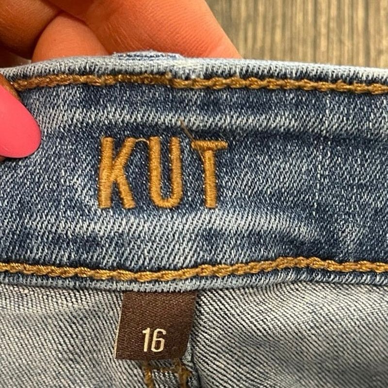 Anthropologie Kut From The Kloth Fab AB Toothpick Skinny Jeans Size 14 Size 36" / US 14 / IT 50 - 4 Thumbnail