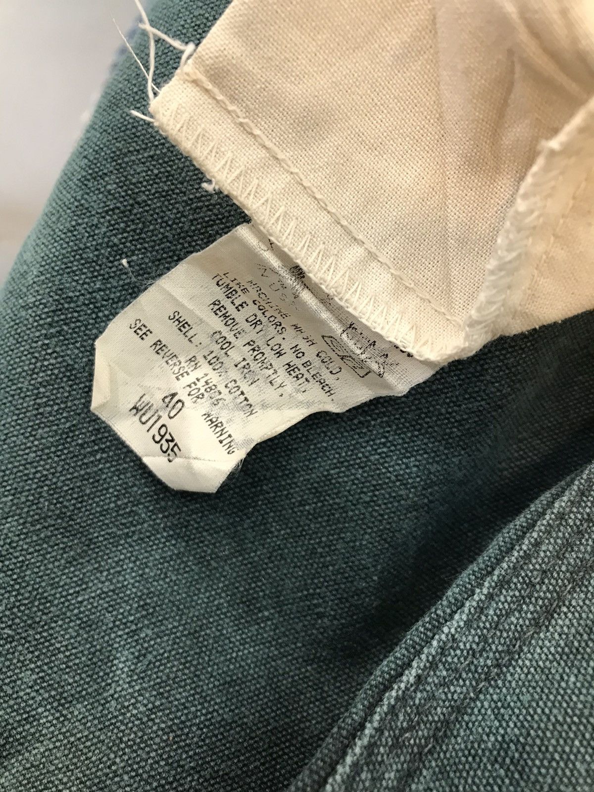 Carhartt × Vintage Vintage Carharttt WU1935 Carpenter jort Size US 39 - 7 Thumbnail
