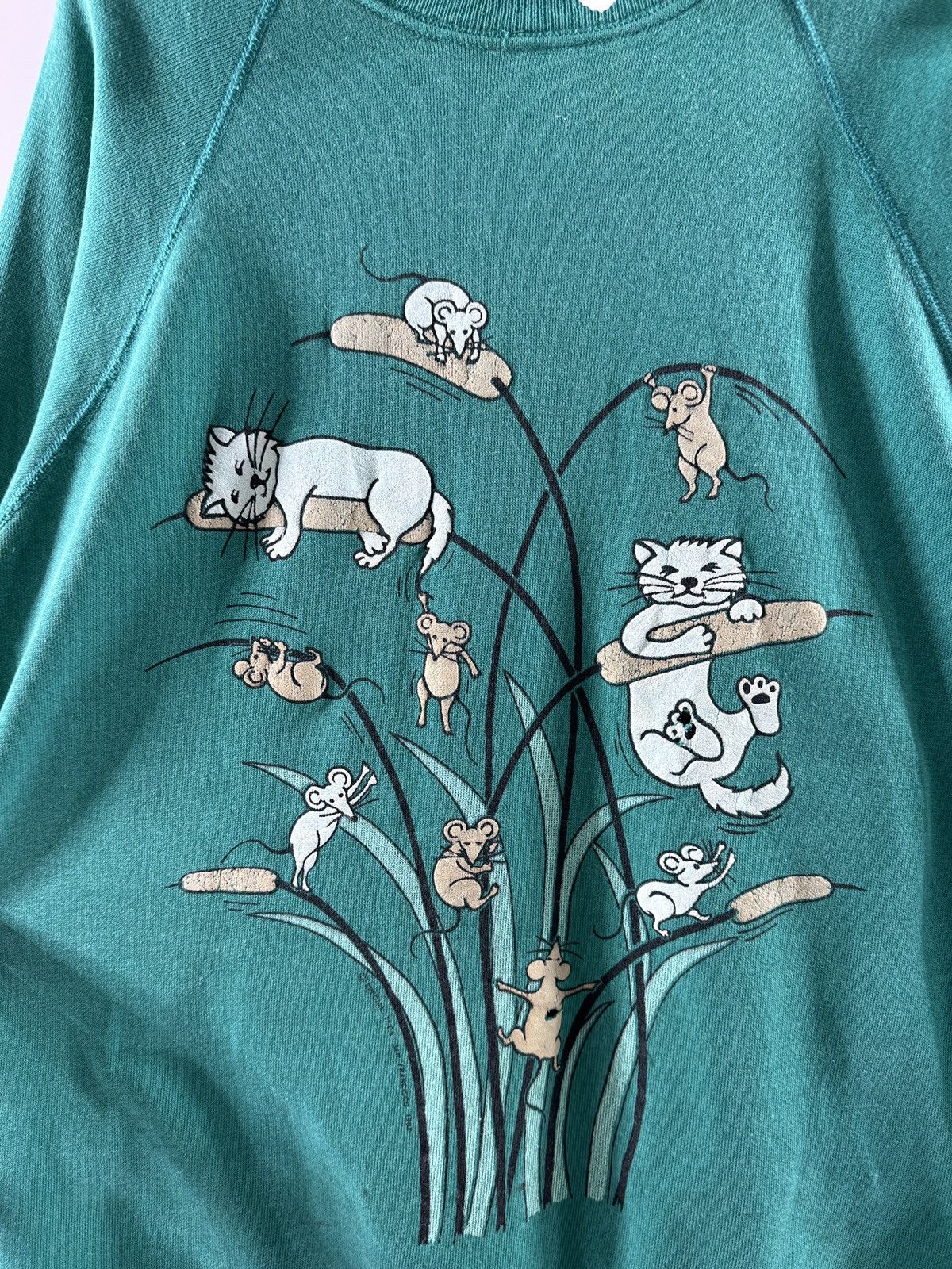 Hanes × Vintage 🔥 Vintage Hanes Animal Graphic Made in Usa Size US S / EU 44-46 / 1 - 4 Thumbnail