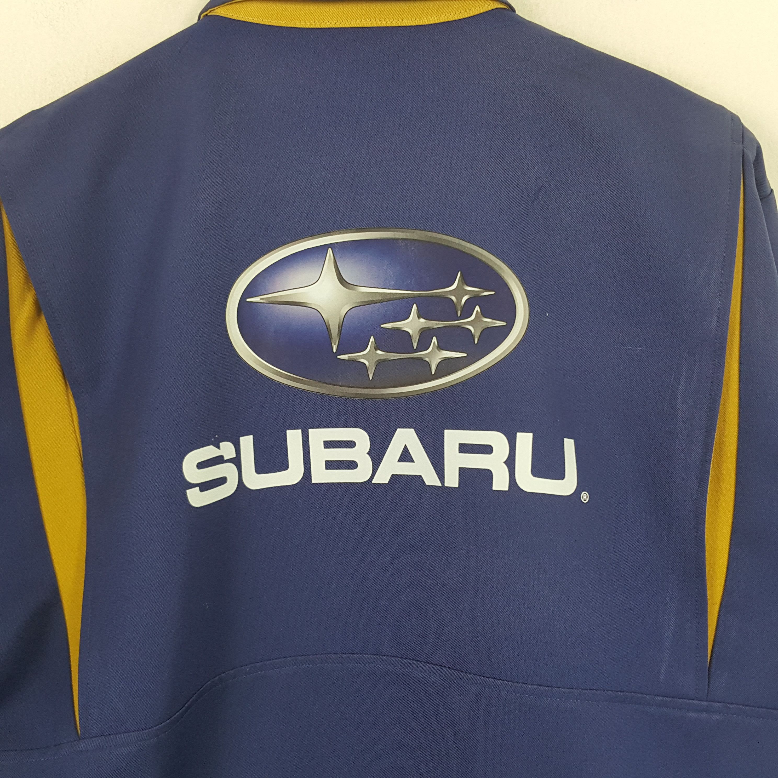 Japanese Brand × Vintage Vintage Subaru Japanese Rally Team Custom Art Jacket Size US M / EU 48-50 / 2 - 2 Thumbnail