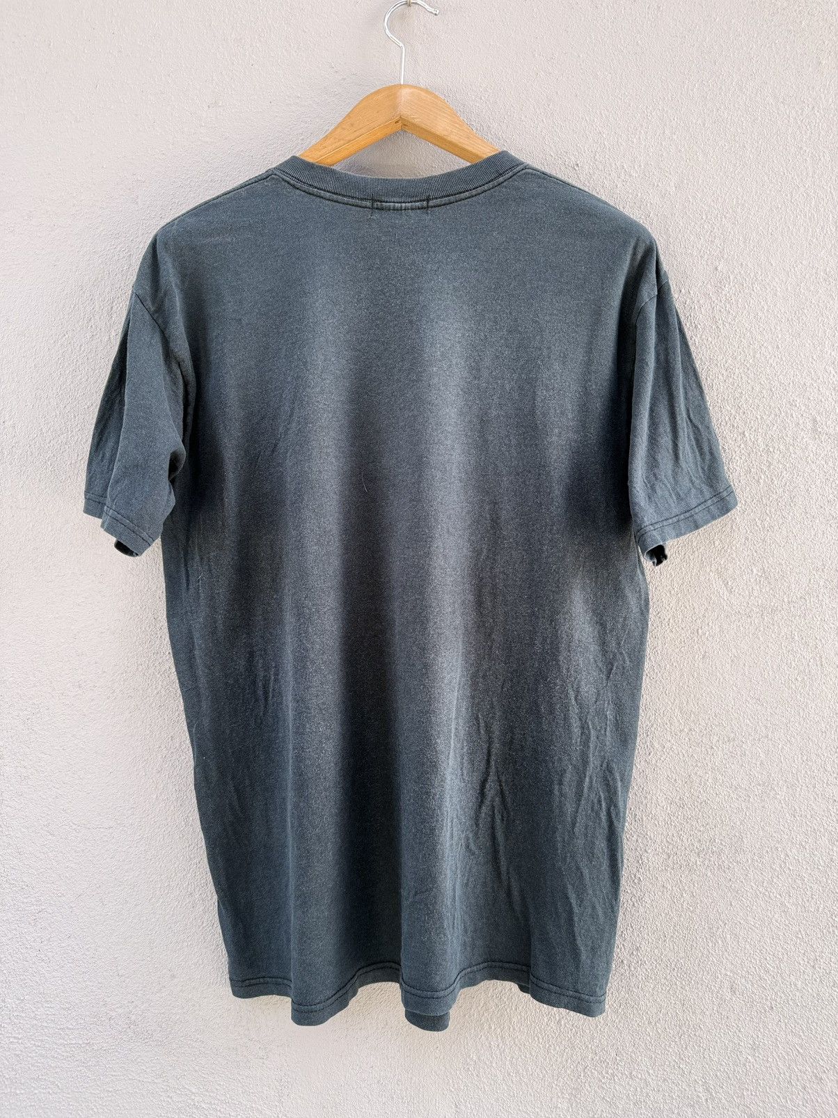 Anime Thrashed Vintage One Piece Cyber Panda Anvil Tee Sun Faded Size US L / EU 52-54 / 3 - 6 Thumbnail