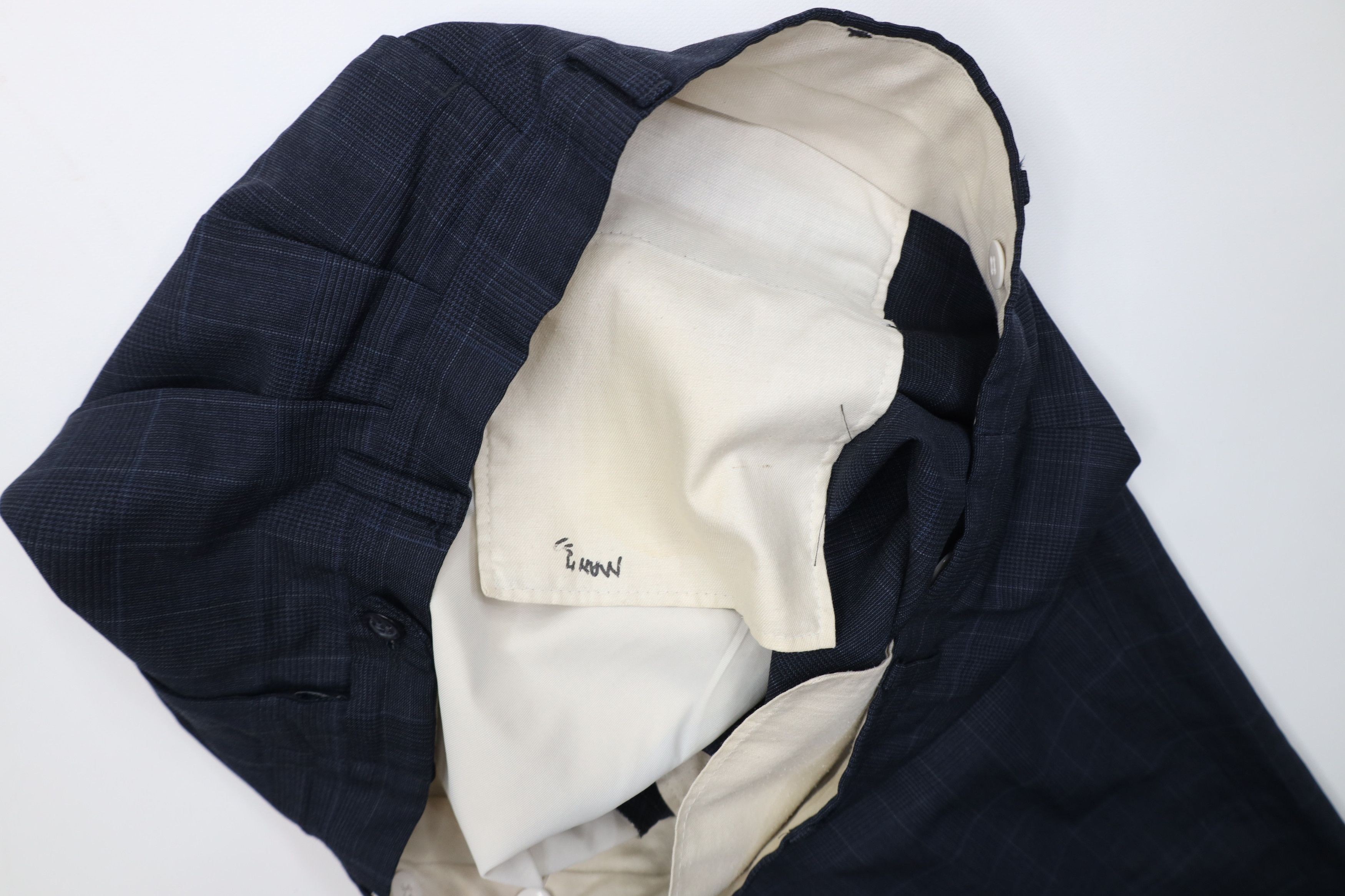Vintage Vintage 70s Streetwear Wide Leg Chino Pants Plaid USA Size US 36 / EU 52 - 6 Thumbnail