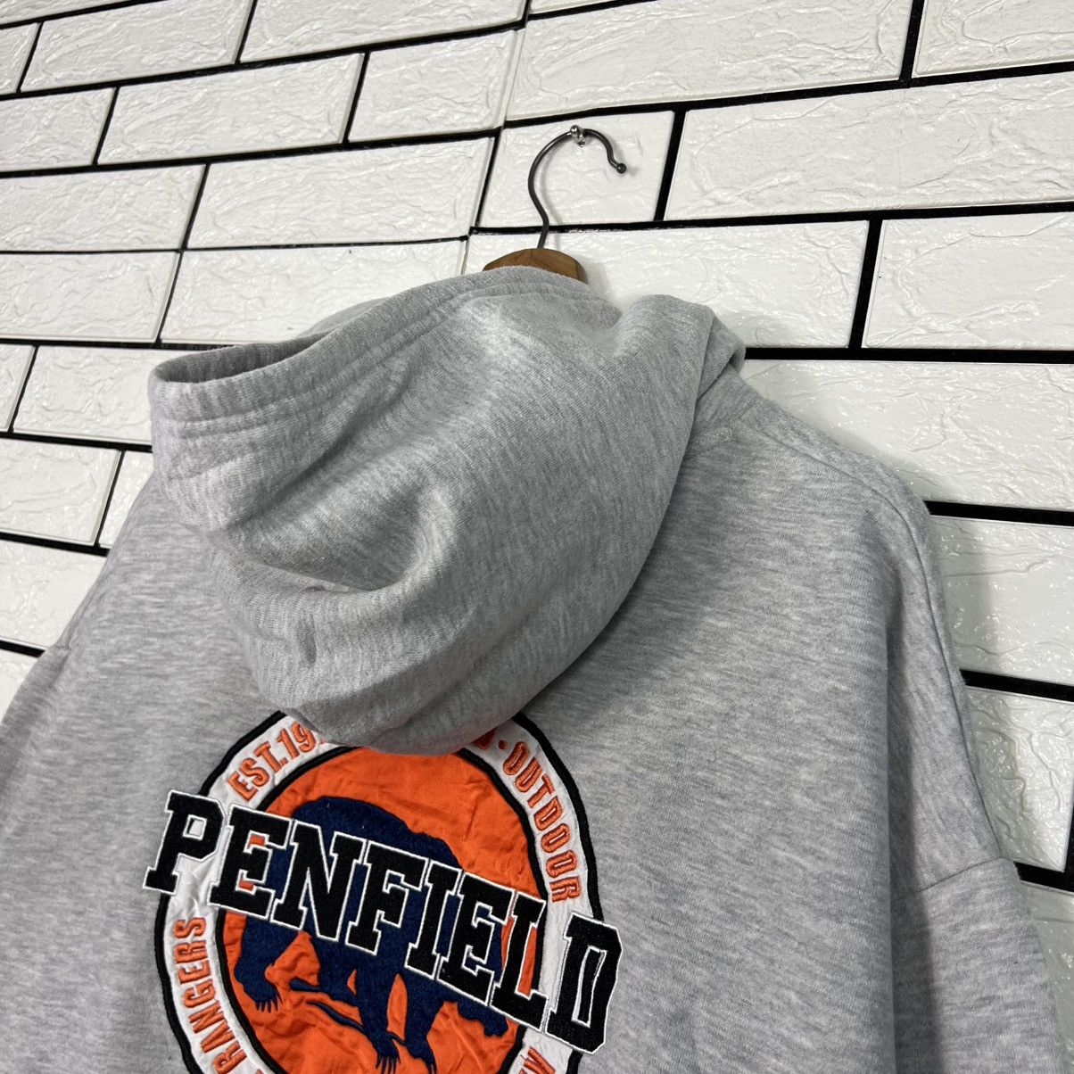 Penfield PENFIELD Embroidered Big Logo Pullover Hoodies #4210-C192 Size US L / EU 52-54 / 3 - 2 Thumbnail