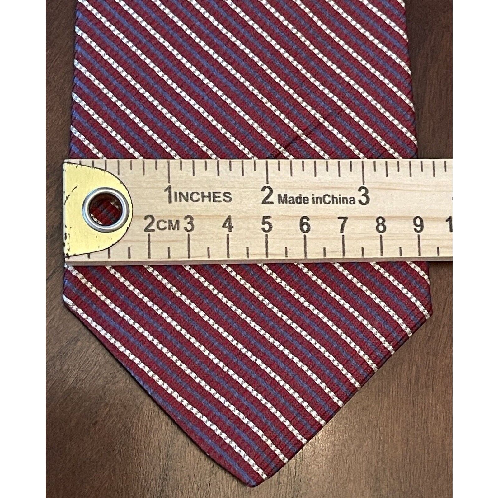Tommy Hilfiger Tommy Hilfiger 100% Imported Silk Men’s Neck Tie Made In Usa Size ONE SIZE - 4 Thumbnail