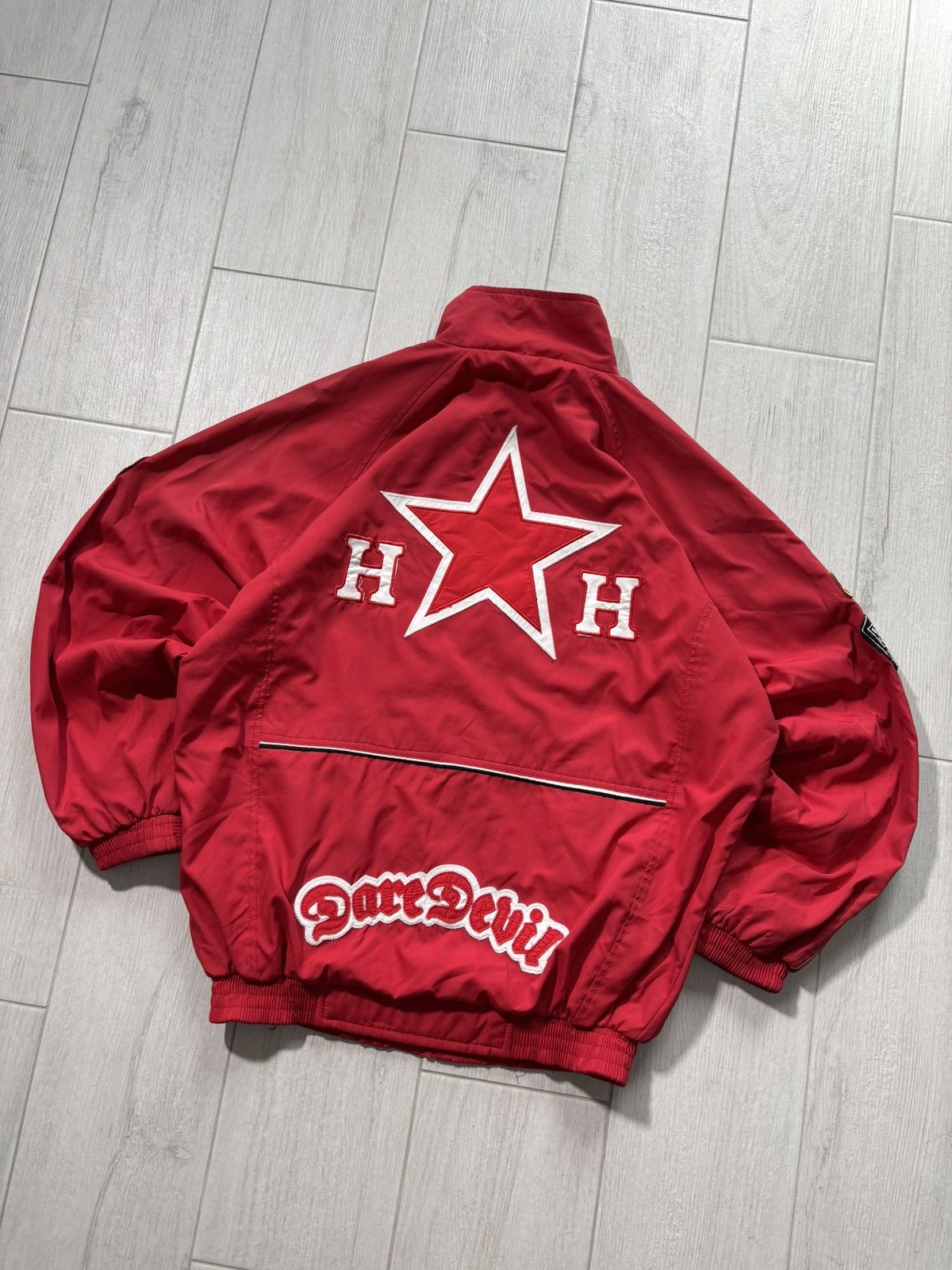 NASCAR Racing Jacket Harrison Moto Bike Nascar Promo Y2K Size US XL / EU 56 / 4 - 10 Thumbnail