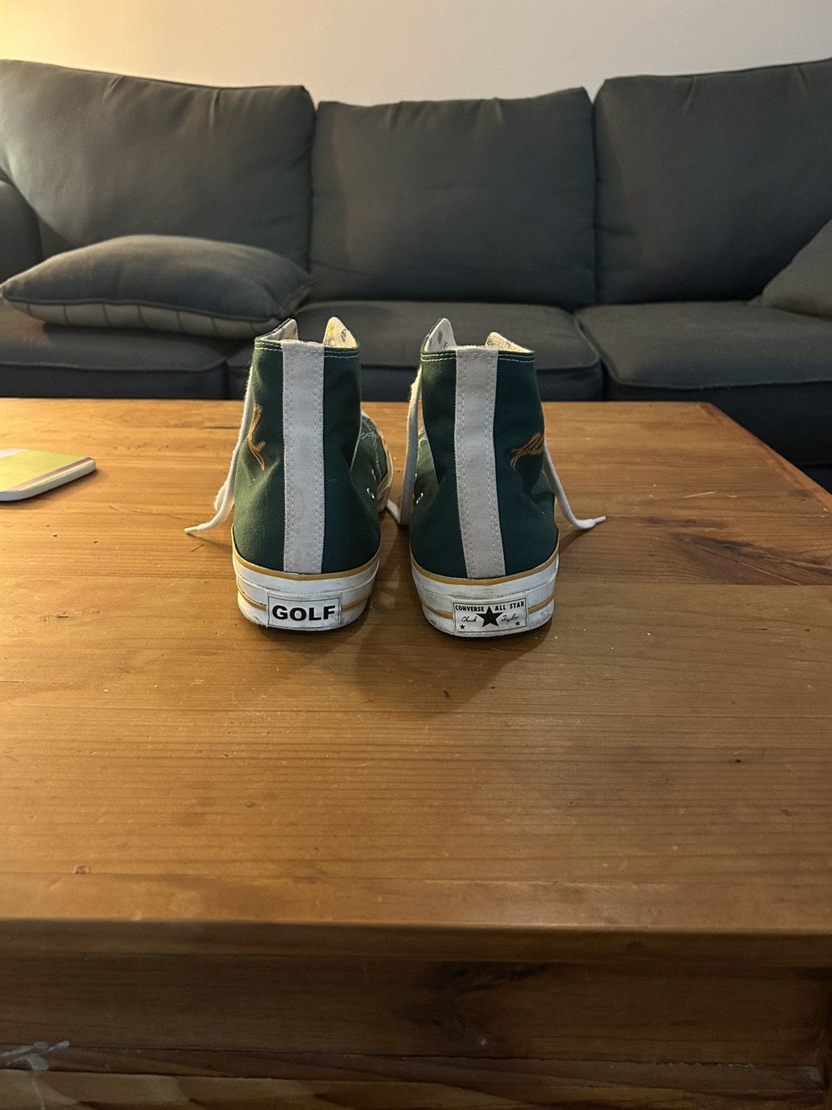 Converse × Golf le Fleur Golf by You X Converse custom 2022 Size US 12 / EU 45 - 4 Thumbnail