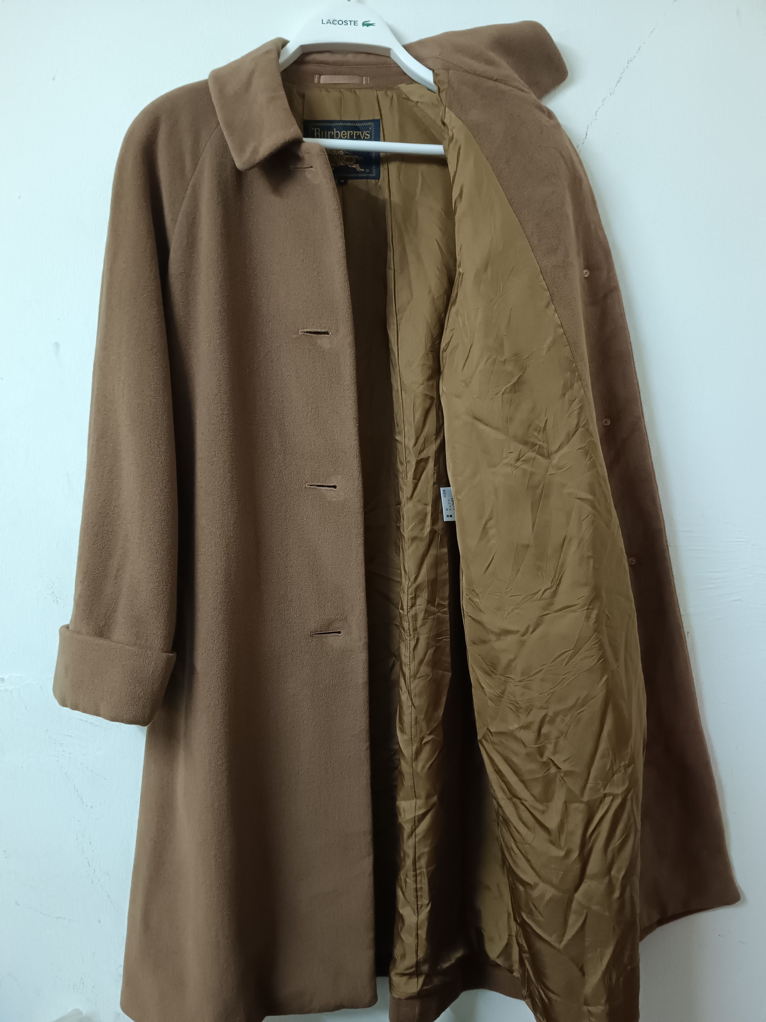 Burberry Burberrys Angora Coat Jacket Size US L / EU 52-54 / 3 - 8 Thumbnail