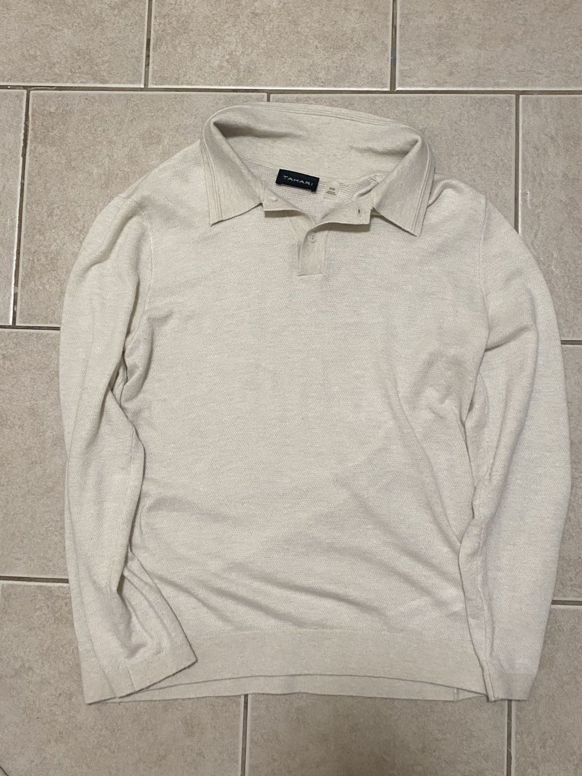 Elie Tahari Long sleeve polo Size US M / EU 48-50 / 2 - 1 Thumbnail