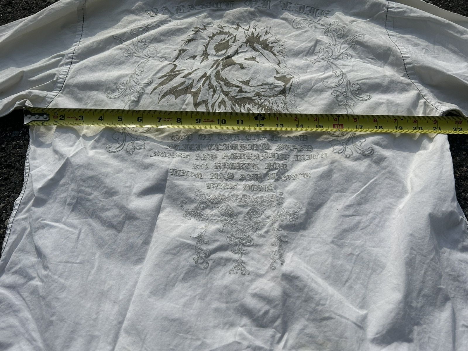 Roar × Vintage Rare Roar Lion Button Up Size US L / EU 52-54 / 3 - 3 Thumbnail