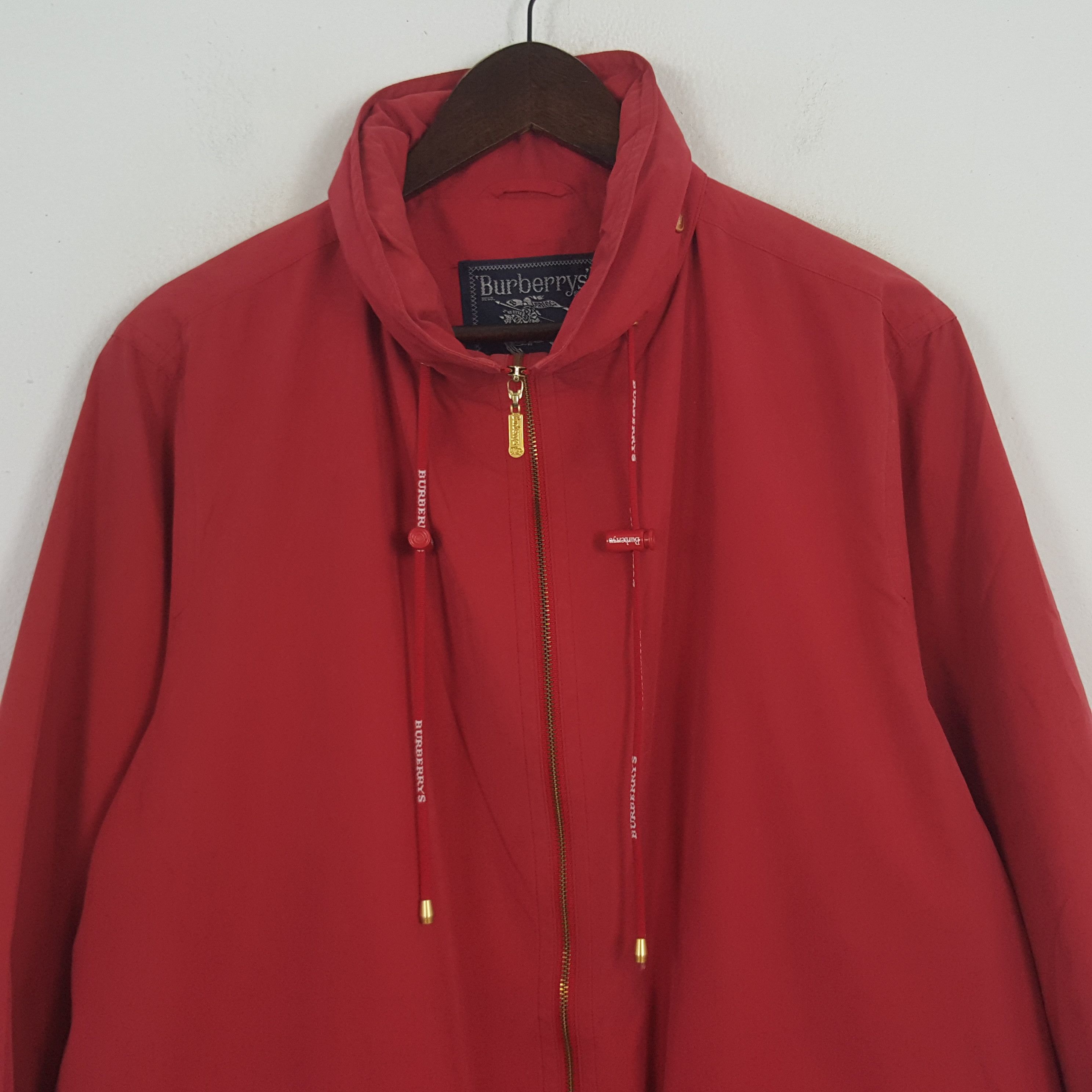 Burberry × Vintage Vintage Burberrys Custom Spell Out Zipper Long Jackets Size US L / EU 52-54 / 3 - 5 Thumbnail