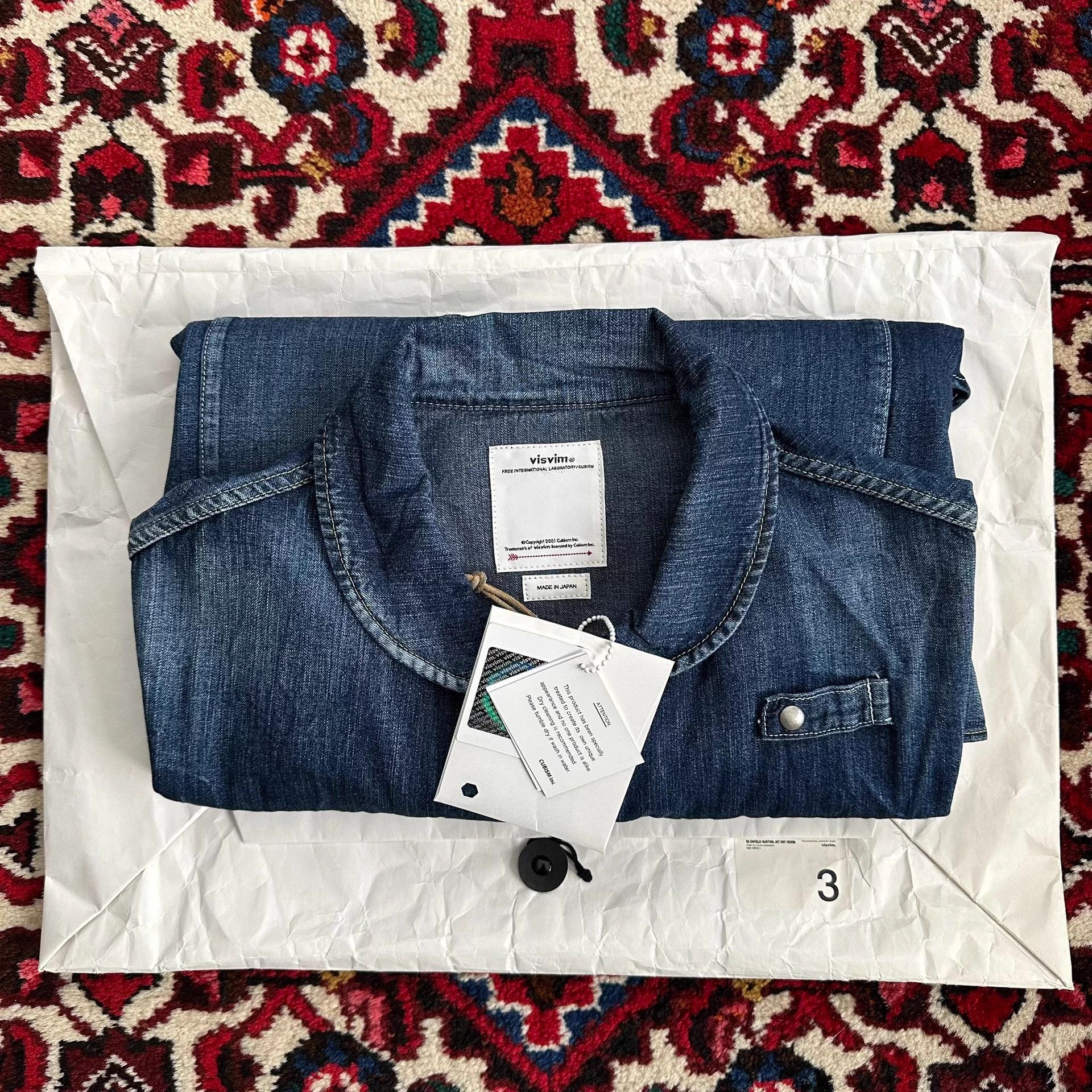 Visvim visvim 20ss ENFIELD HUNTING Denim JKT 3 Size US L / EU 52-54 / 3 - 7 Thumbnail