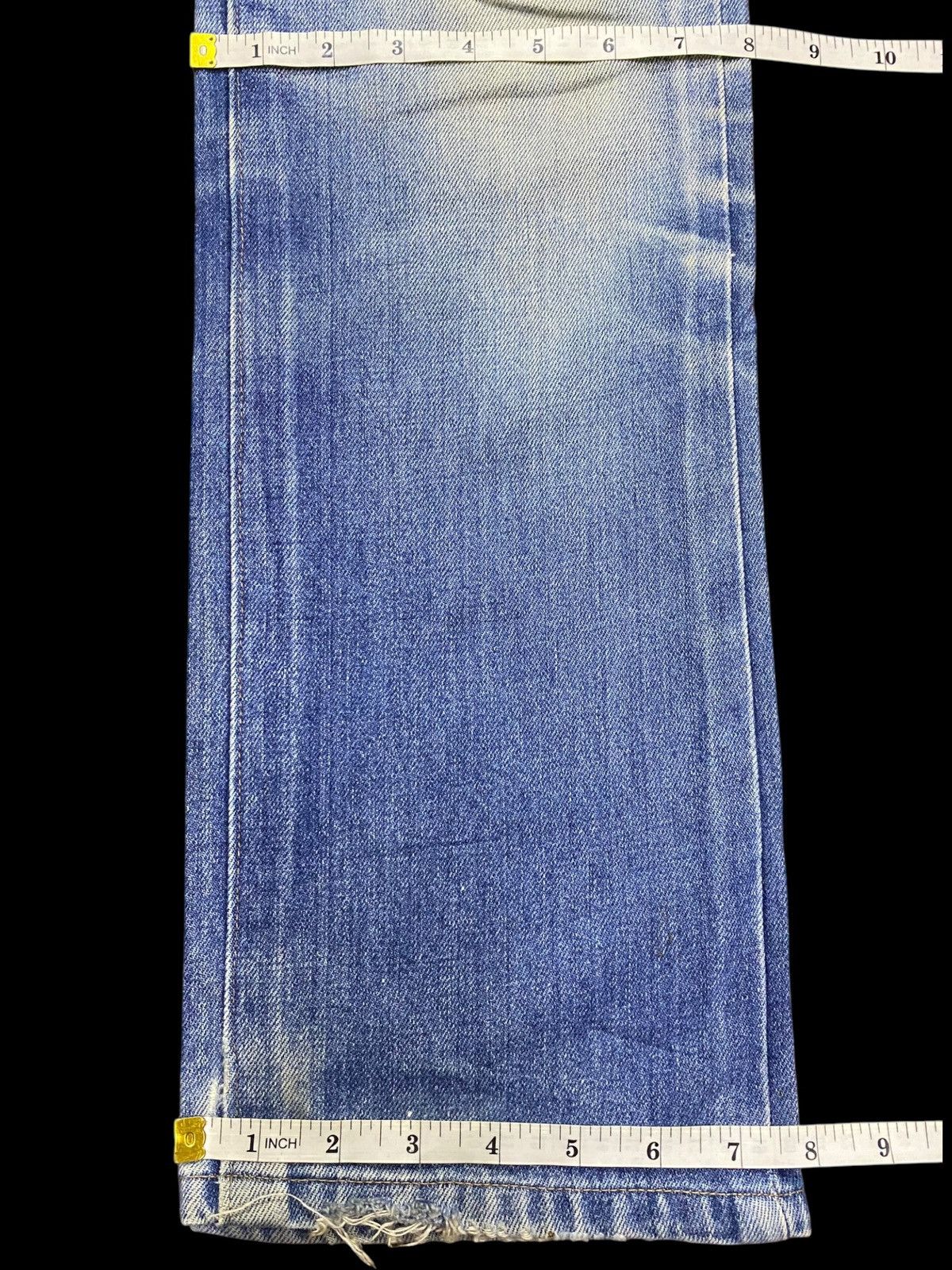 Big John Vintage Big John Mud Wash Distressed Loose Jeans Size US 29 - 15 Thumbnail
