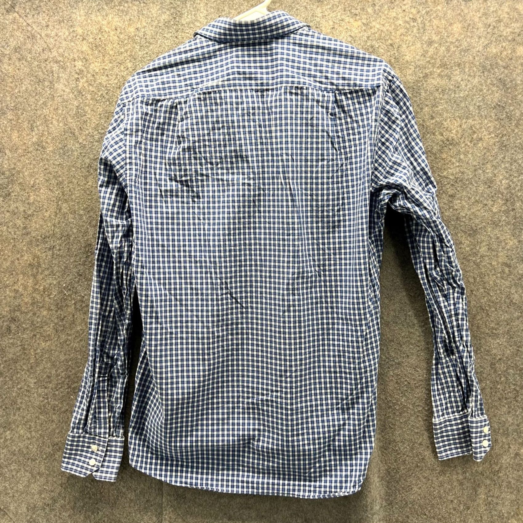 Hugo Boss VINTAGE Hugo Boss Shirt Men 15.5 34/35 Blue Check Button-Down Collared Casual Formal Business 4 Seasons Womens? Size US L / EU 52-54 / 3 - 2 Thumbnail