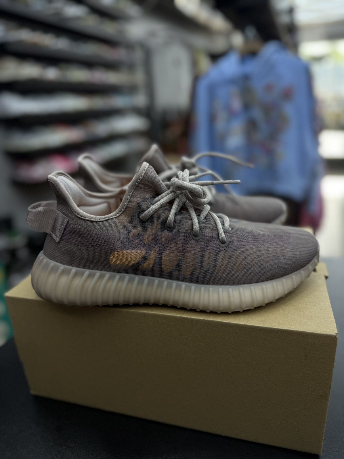 Yeezy Yeezy 350 Mono Mist Grey Size 8 Brand New W Box Size US 8 / EU 41 - 1 Thumbnail