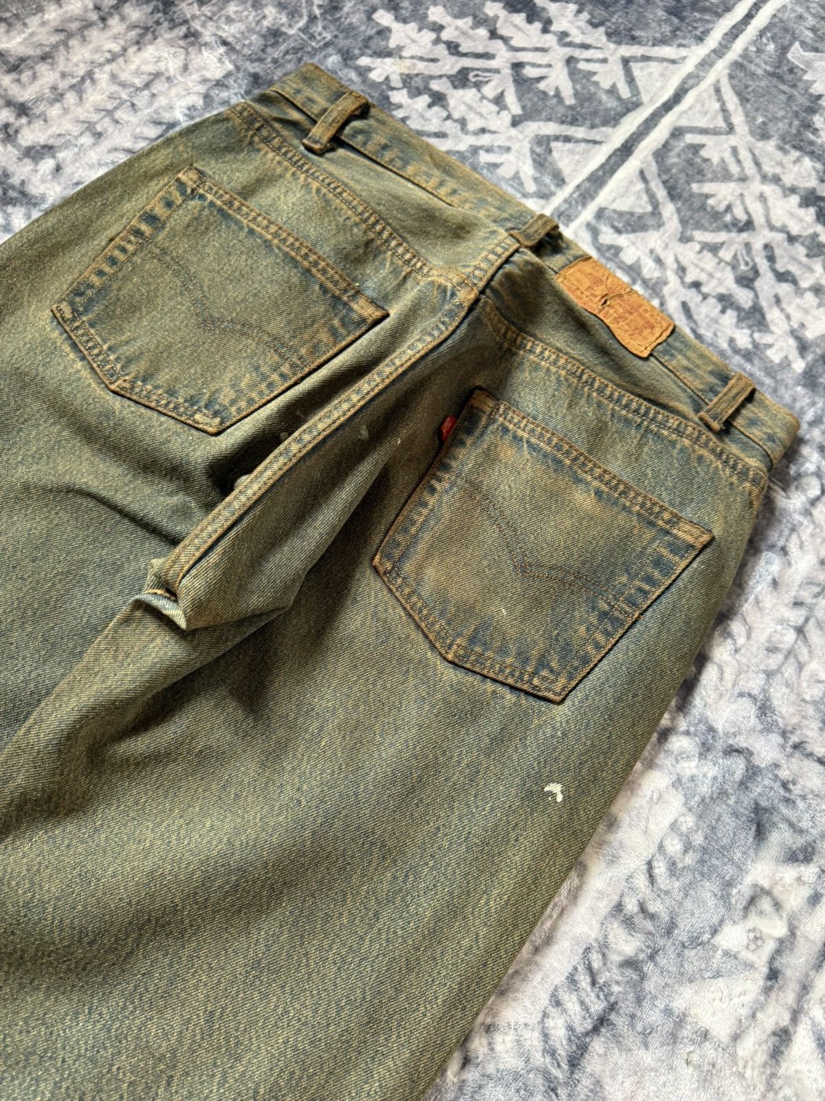 Levi's 80s Vintage Levis 501 Distressed Mud Wash Jeans Size US 30 / EU 46 - 11 Thumbnail