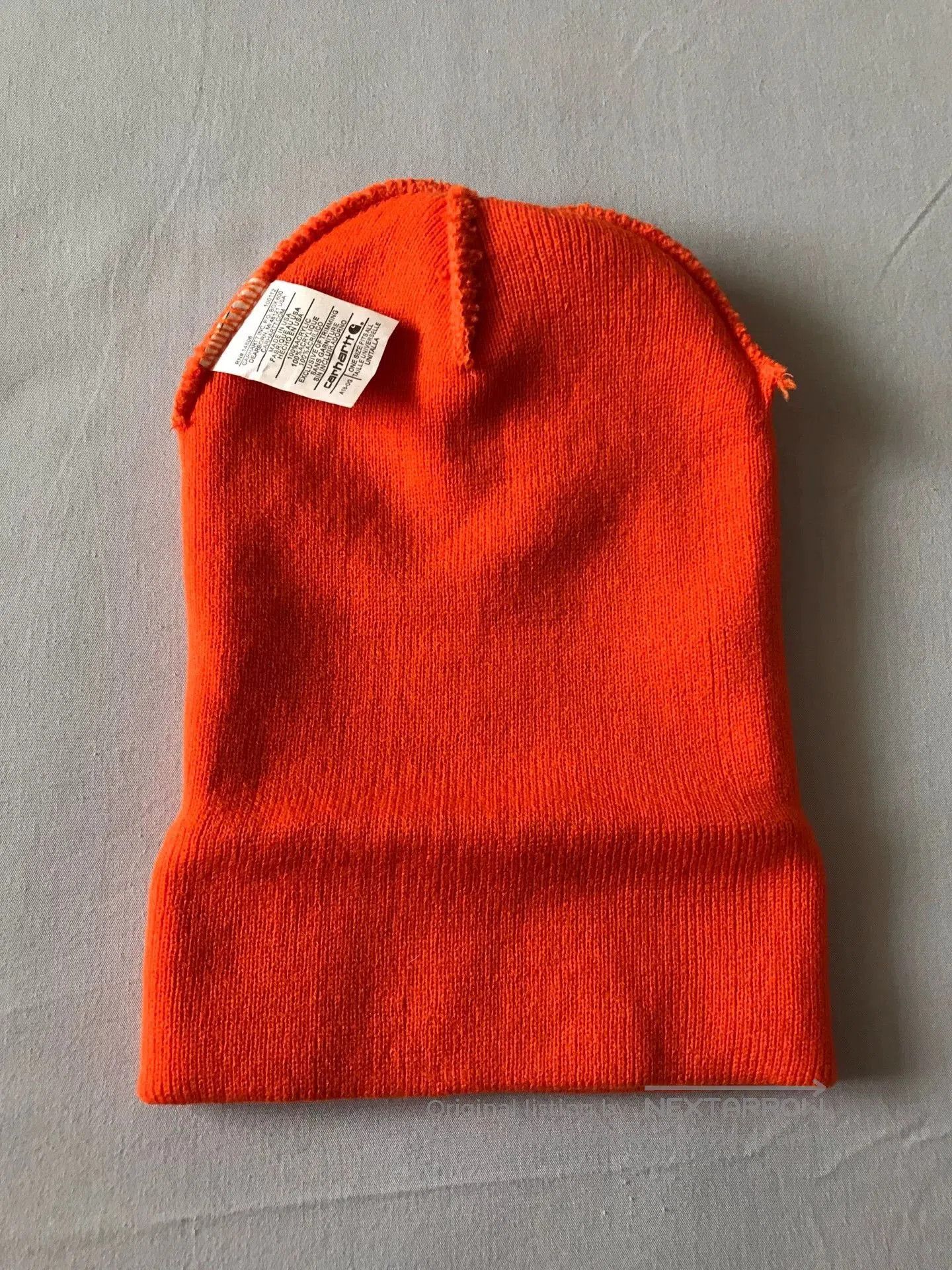 Carhartt Carhartt A18 OG Orange Knit Beanie. Size ONE SIZE - 4 Thumbnail