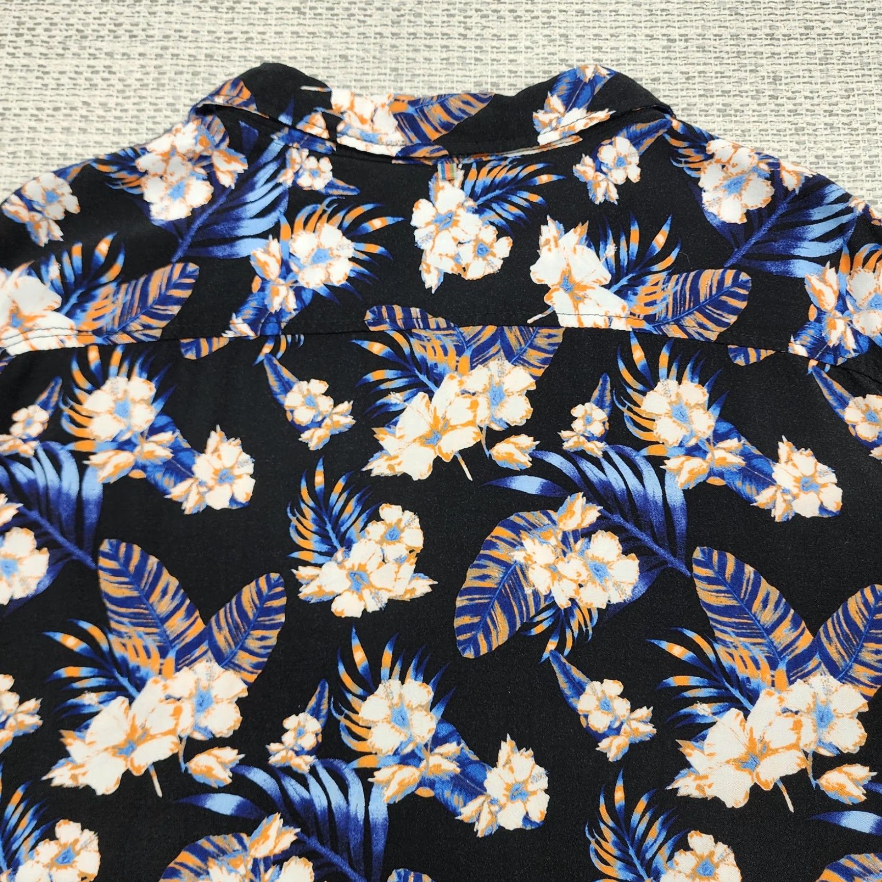 Vintage Margaritaville Shirt Mens 2XL Black Floral Hawaiian Button-Up Rayon Short Sleeve Size US XXL / EU 58 / 5 - 7 Thumbnail