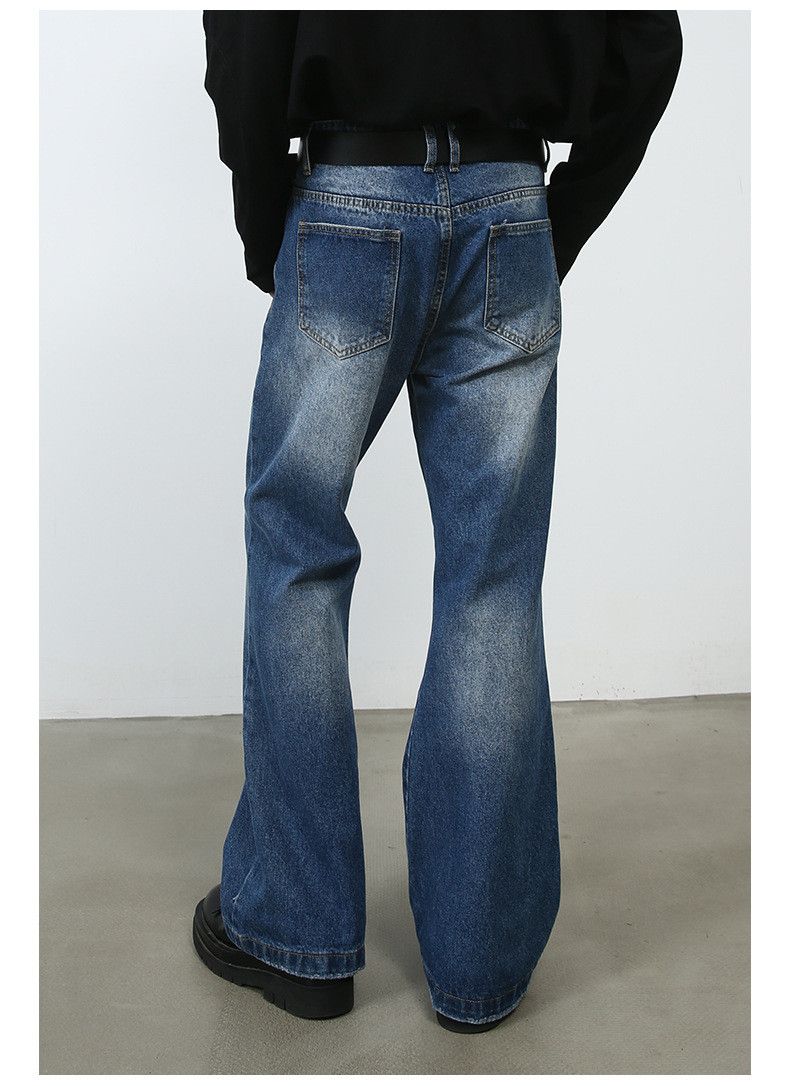 Japanese Brand Men's American street style straight flared cleanfit jeans Size US 34 / EU 50 - 5 Thumbnail