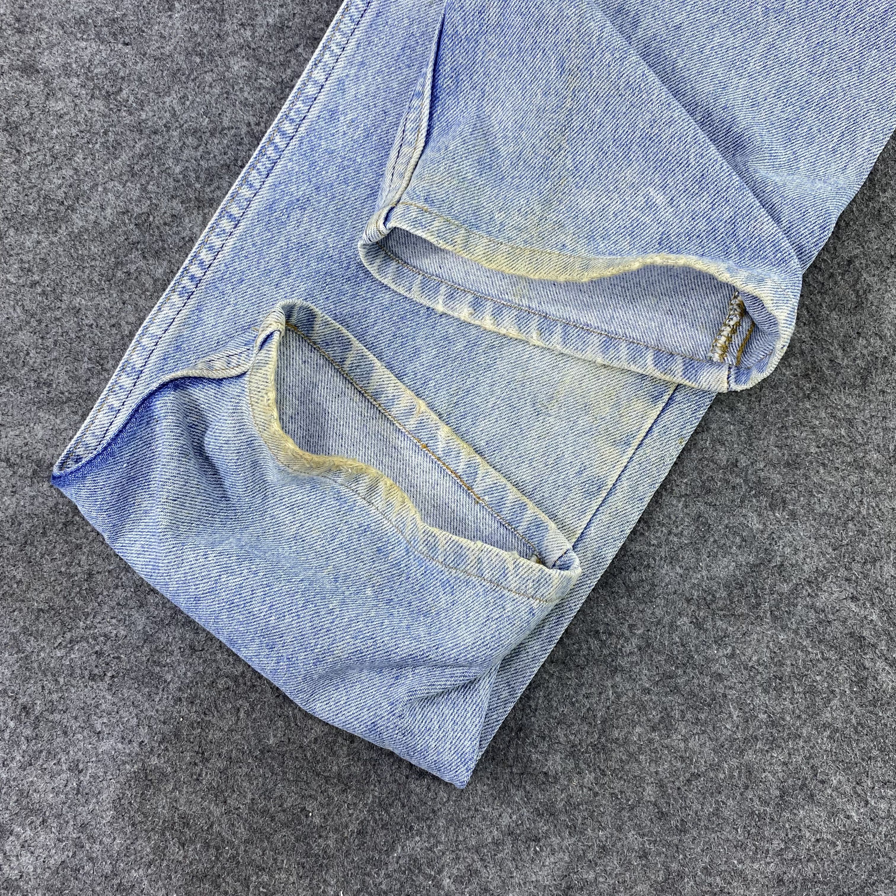 Levi's × Vintage Vintage Levi's 510-0217 Distressed Blue Wash Jeans-J1175 Size US 32 / EU 48 - 14 Thumbnail