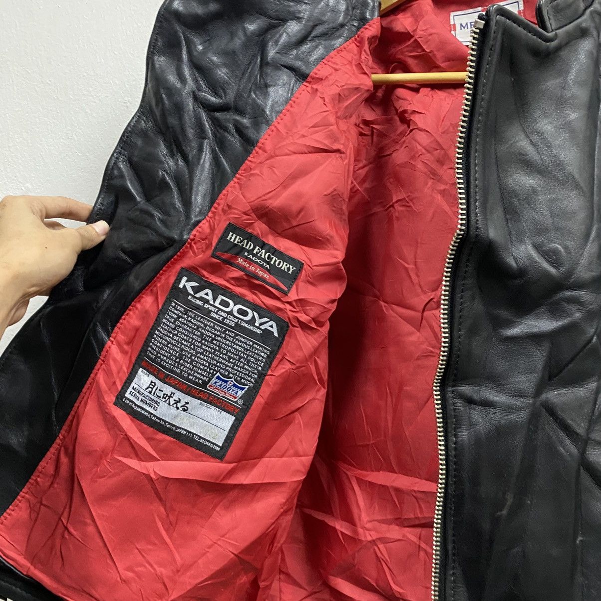 Kadoya Kadoya Leather Jacket Size US M / EU 48-50 / 2 - 18 Thumbnail