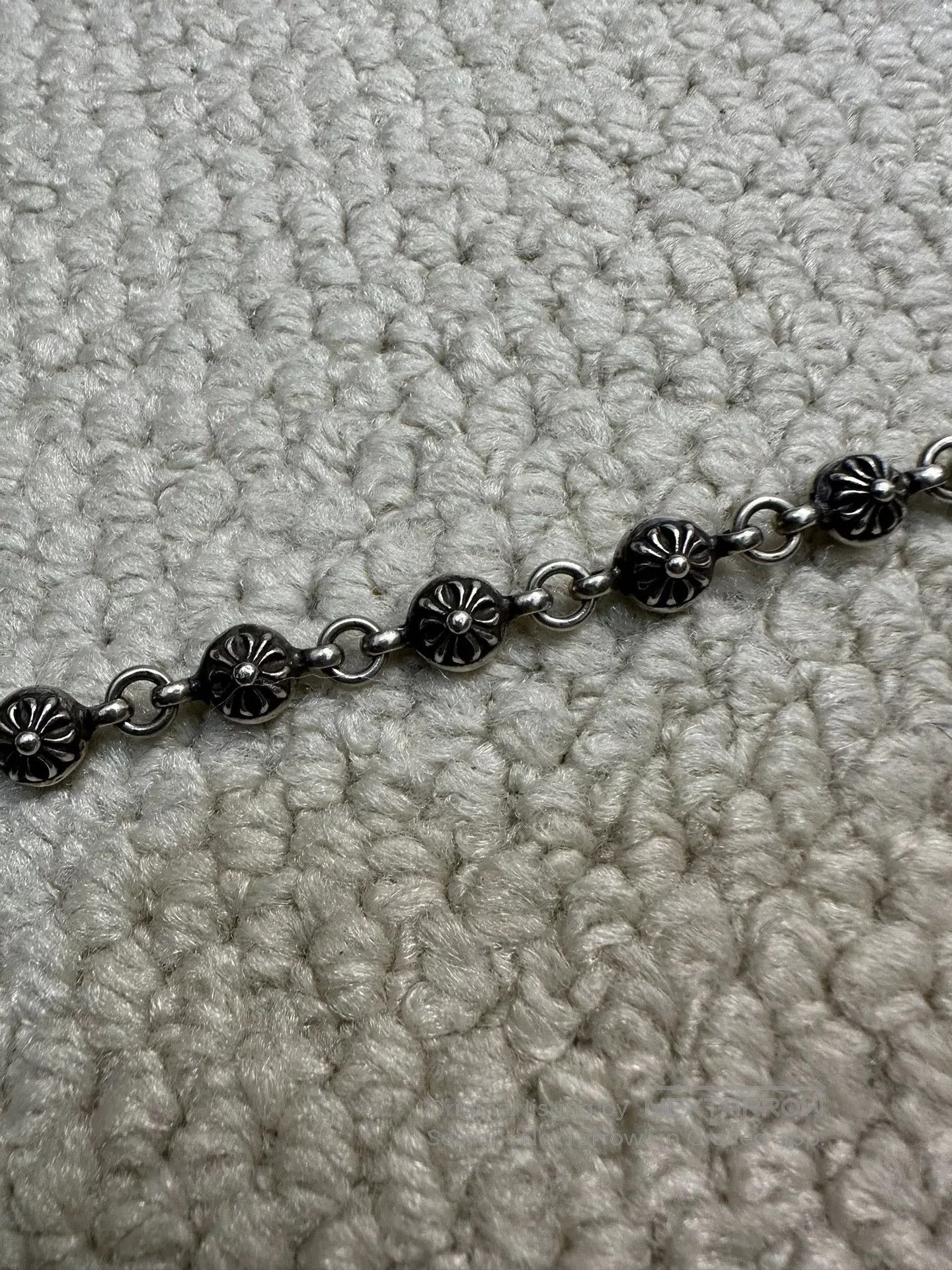 Chrome Hearts Chrome Hearts Cross Ball Lobster Clasp Chain. Size ONE SIZE - 7 Thumbnail