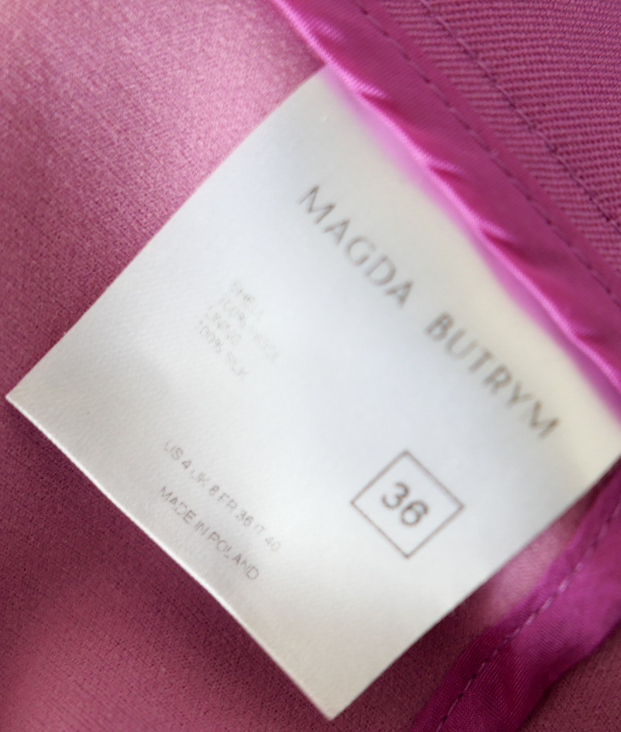 Magda Butrym Magda Butrym Oversized Pink Pants Size 26" / US 2 / IT 38 - 8 Thumbnail