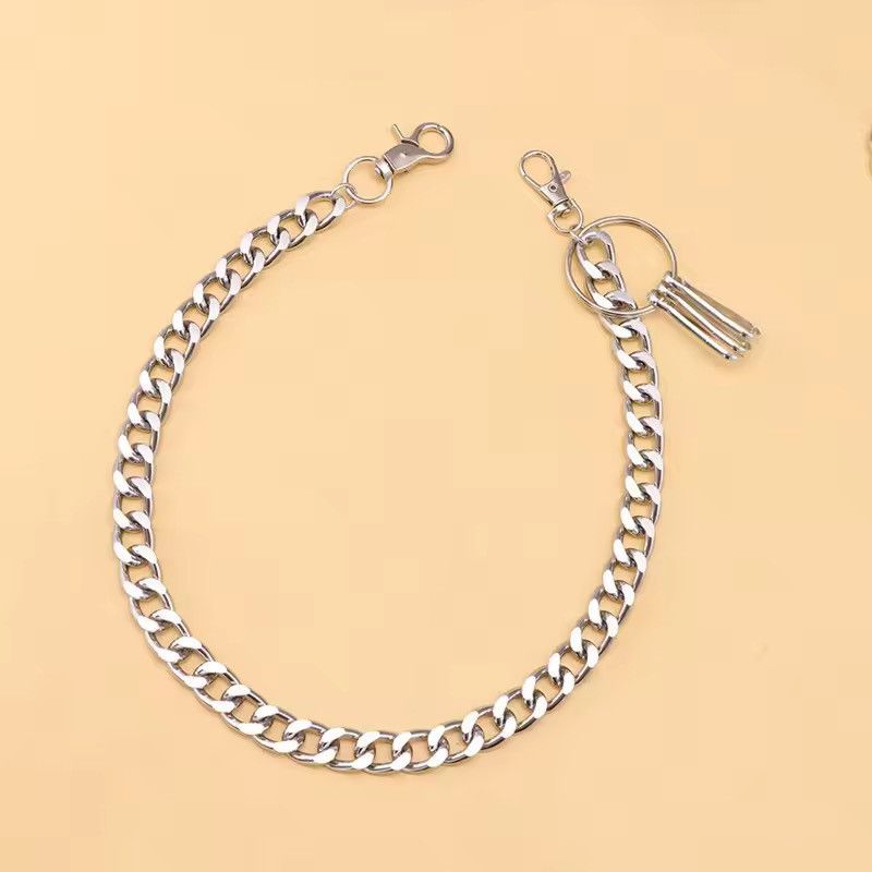 Jewelry 43 cm Chain Belt, Jeans Side Chain - Punk Grunge Size ONE SIZE - 2 Thumbnail
