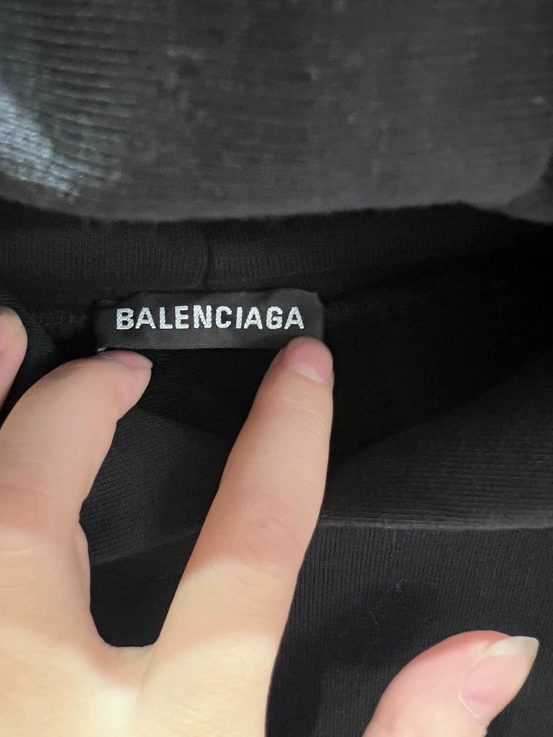 Balenciaga Balenciaga Black GW Hoodie Size XS New with Tags Size US XS / EU 42 / 0 - 2 Thumbnail
