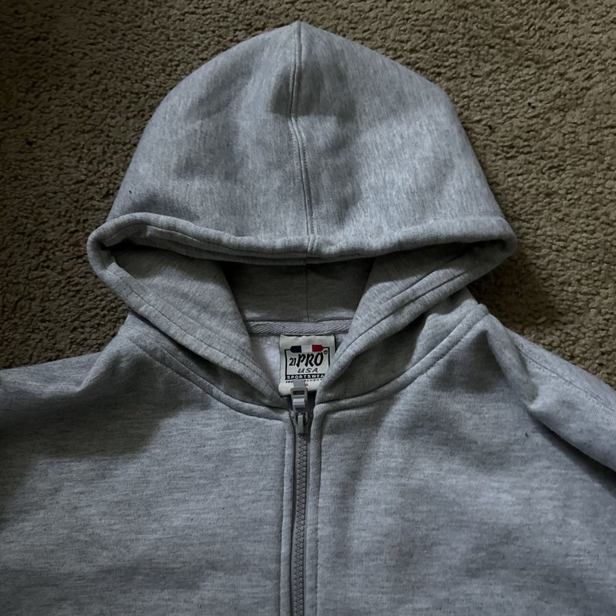 Other Grey Zip Up Hoodie Skater Size US S / EU 44-46 / 1 - 3 Thumbnail