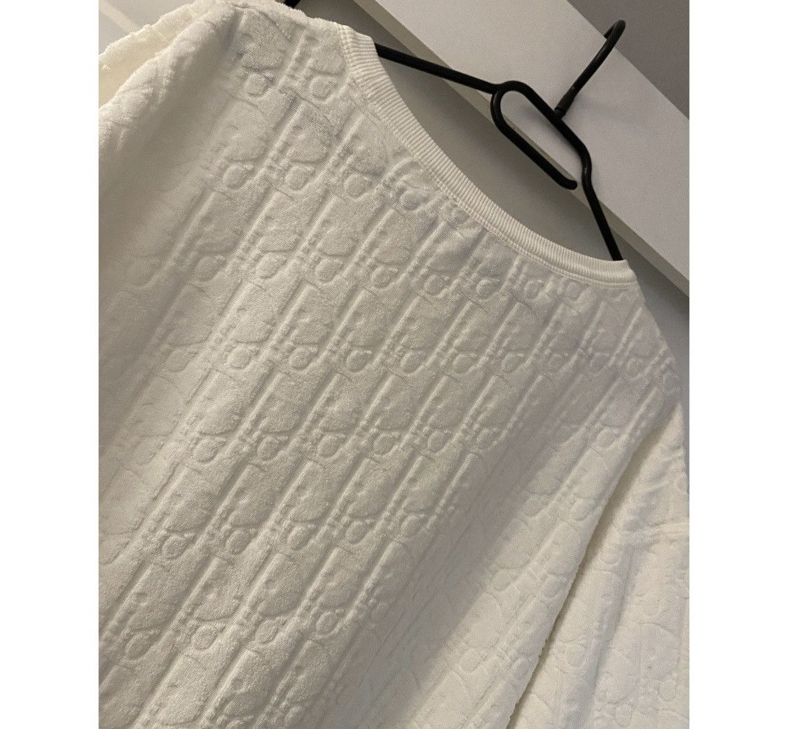 Dior Dior luxury oblique towel tee Size US XXL / EU 58 / 5 - 7 Thumbnail