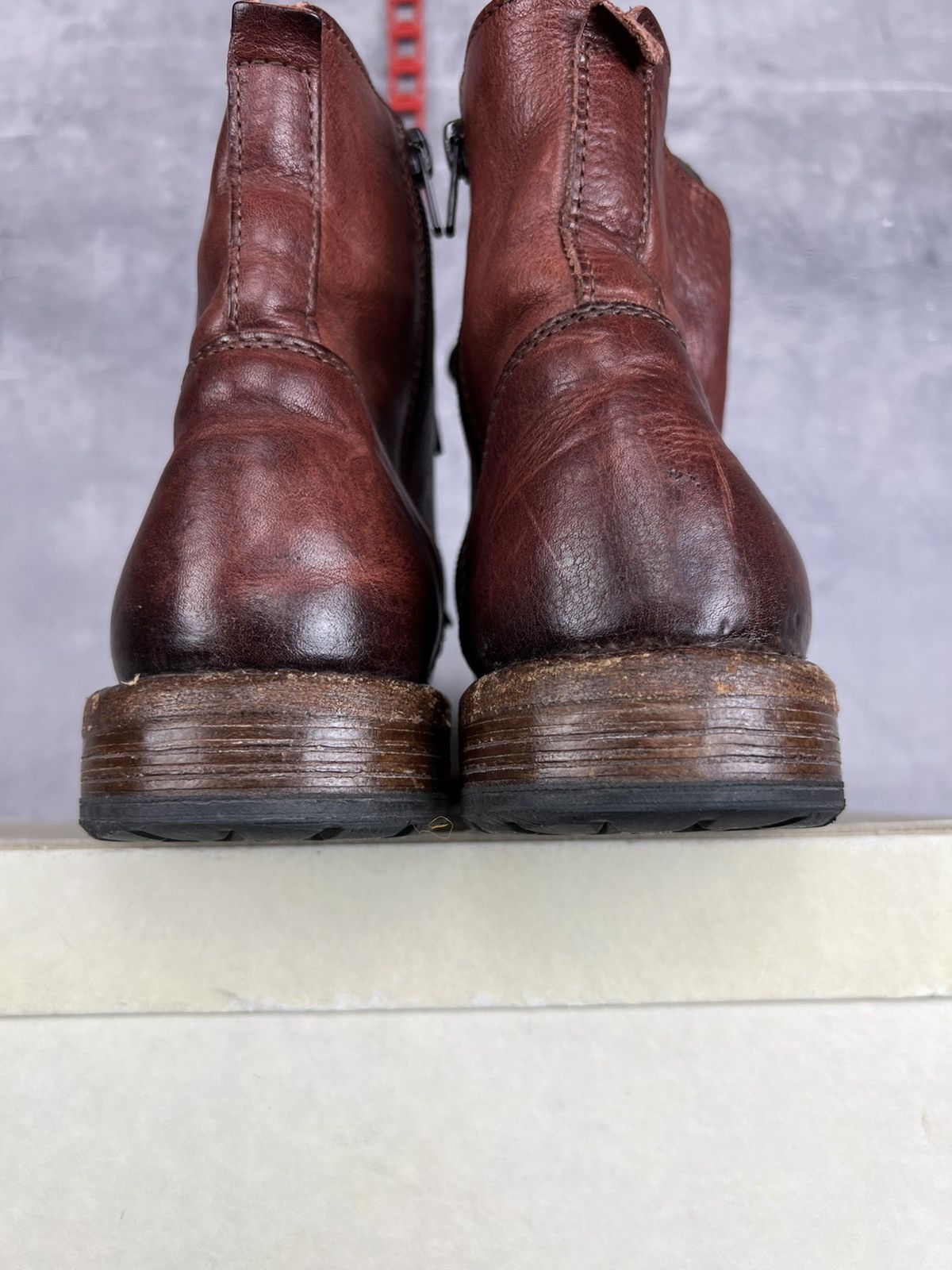 MoMA MOMA Leather Ankle Boots EU 38 Women / Unisex Brown Size US 8 / IT 38 - 17 Thumbnail
