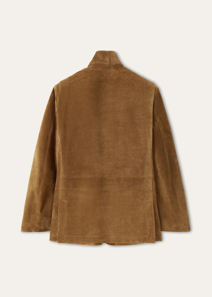 Loro Piana os11x0326 FAQ3018 Roadster Jacket in Cognac Size US XL / EU 56 / 4 - 2 Thumbnail